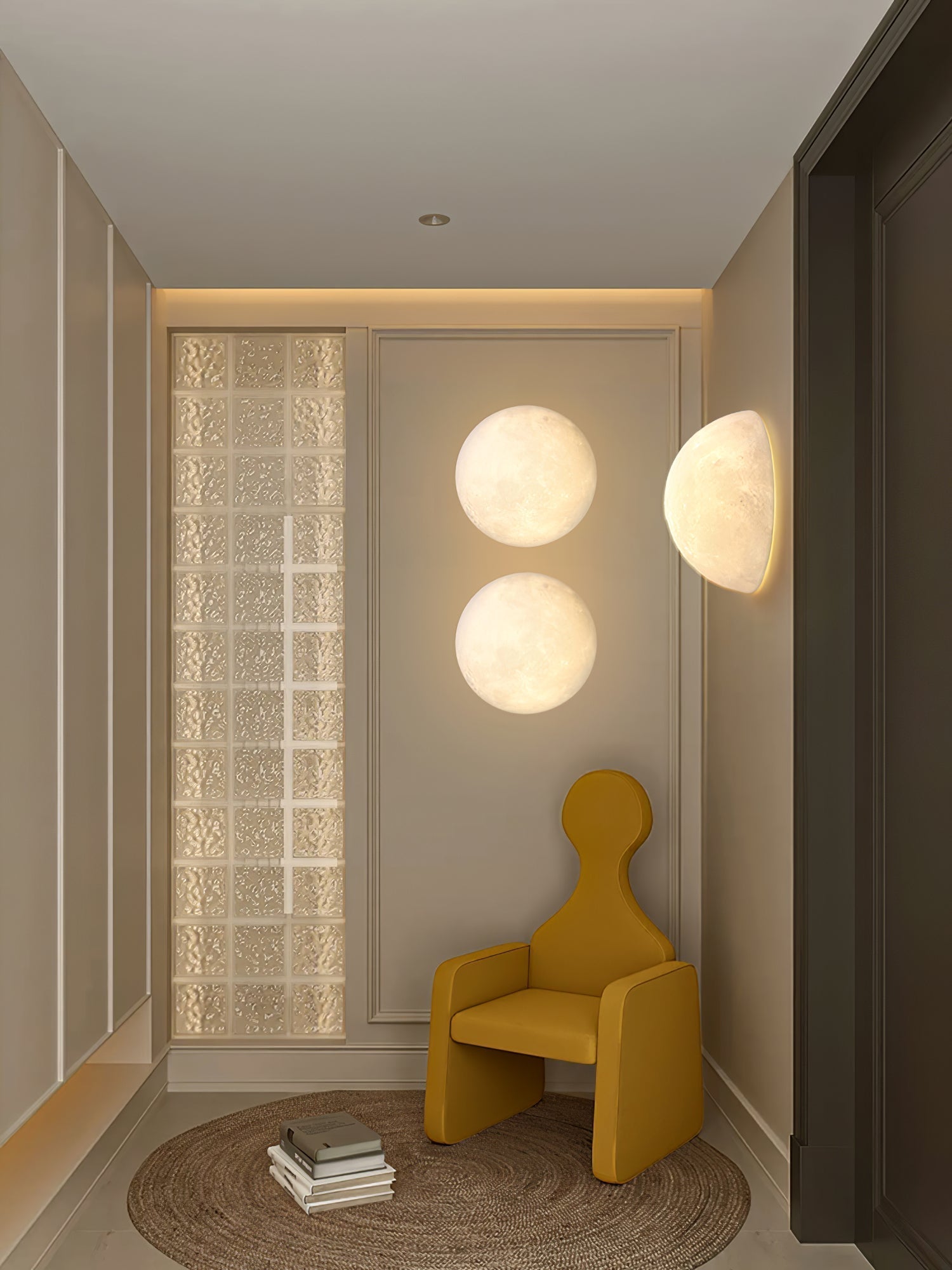 Moon 3D Wall Lamp - Blowlighting