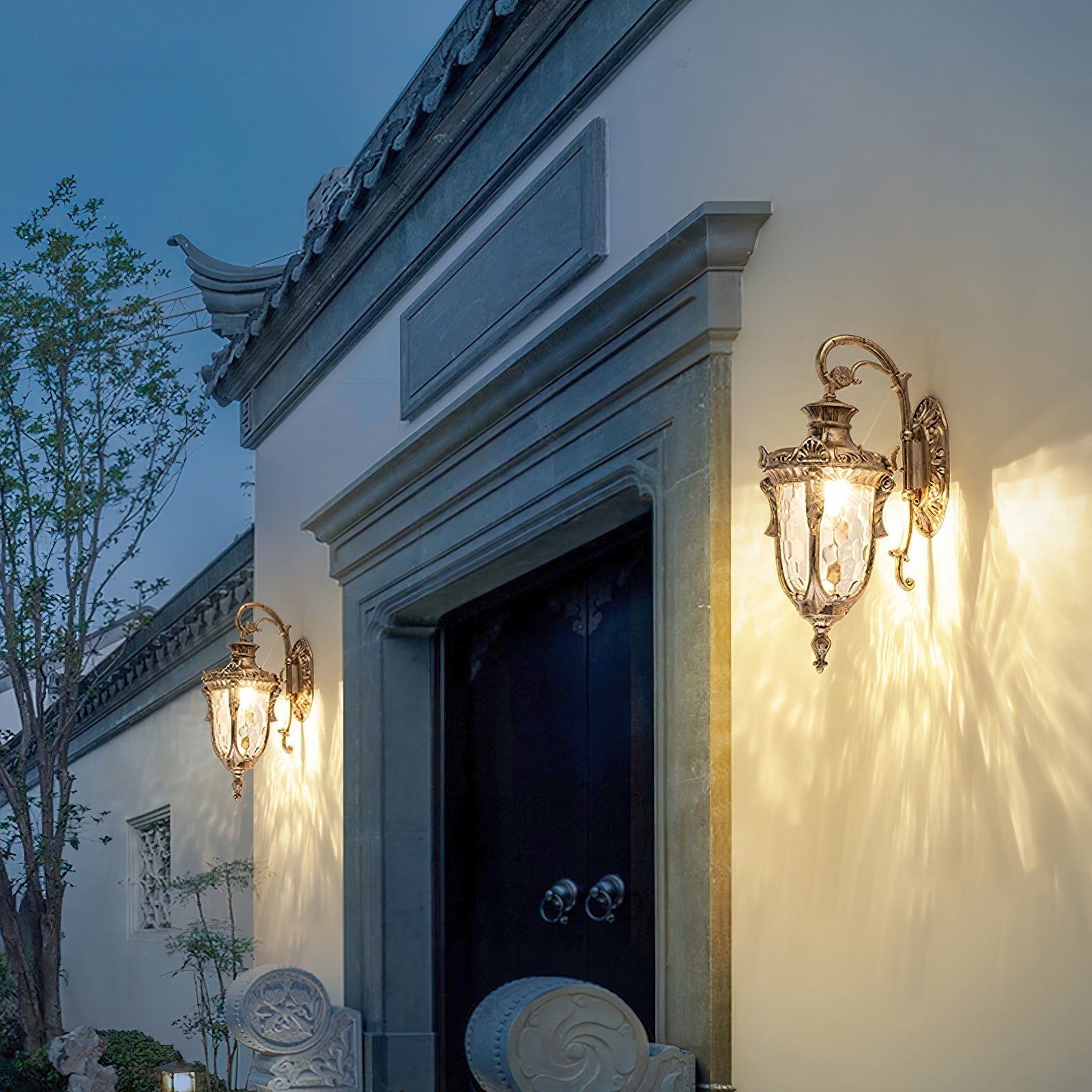 Fiorase Antique Glam Wall Lamp - Letslighting