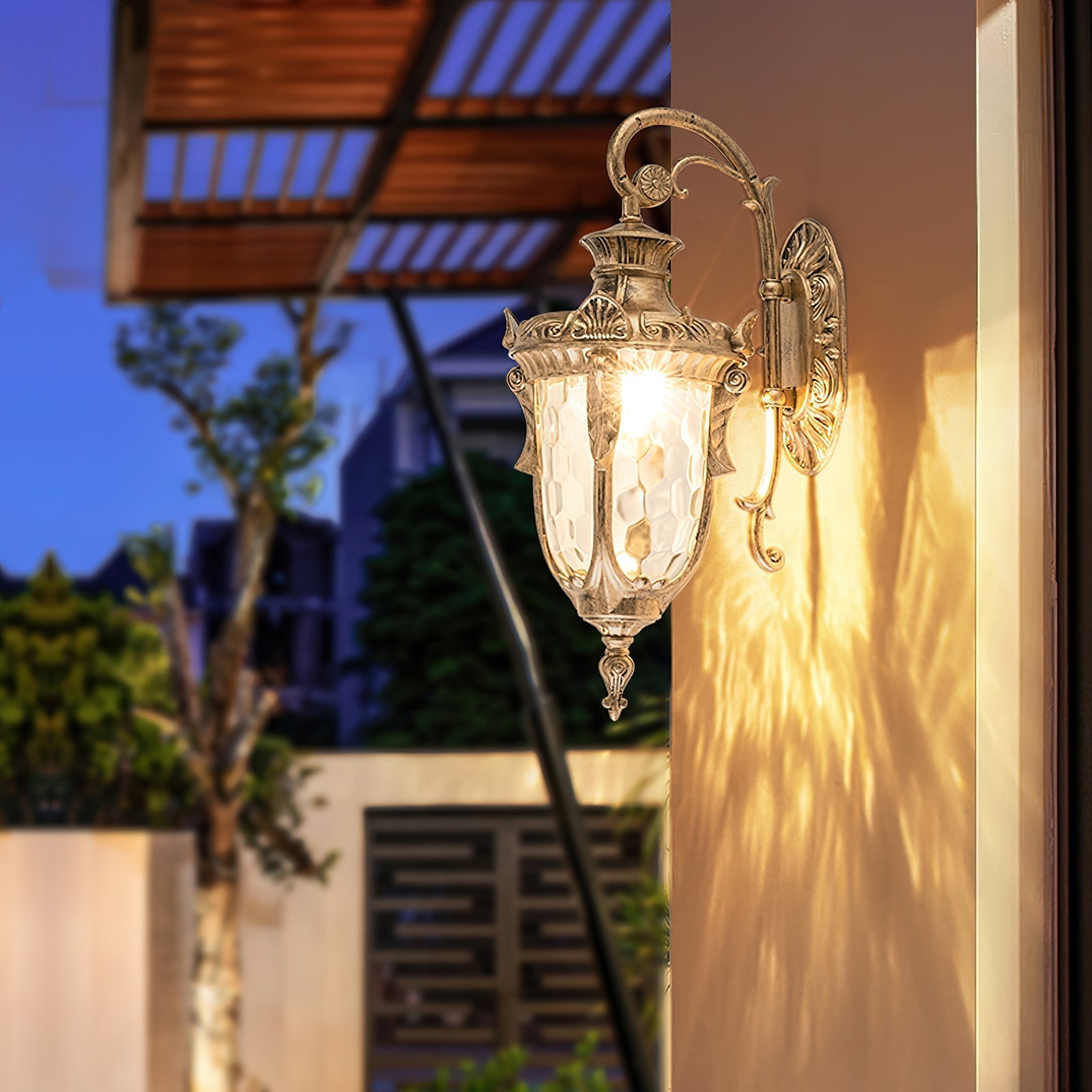 Fiorase Antique Glam Wall Lamp - Letslighting