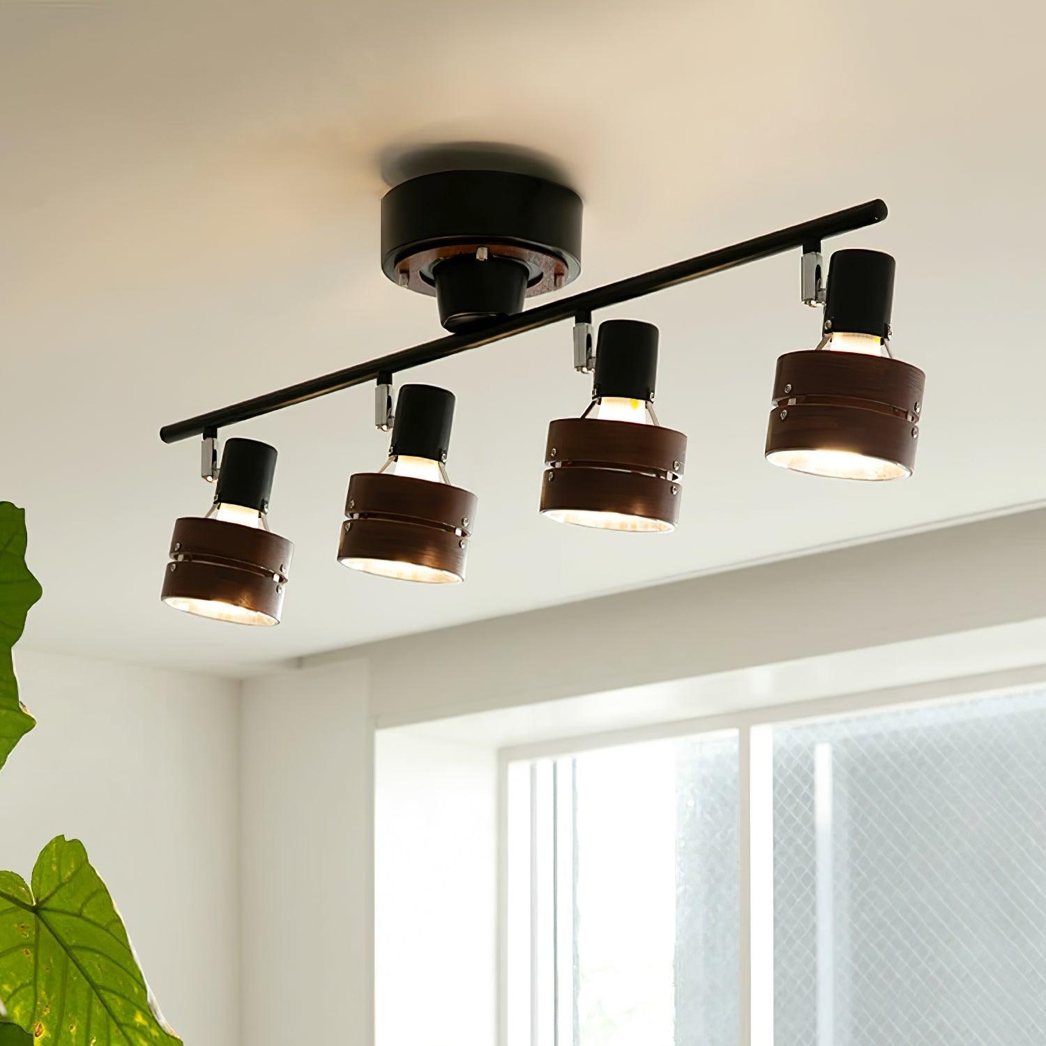 Daven Adjustable 4-Light Track Spotlight - Letslighting