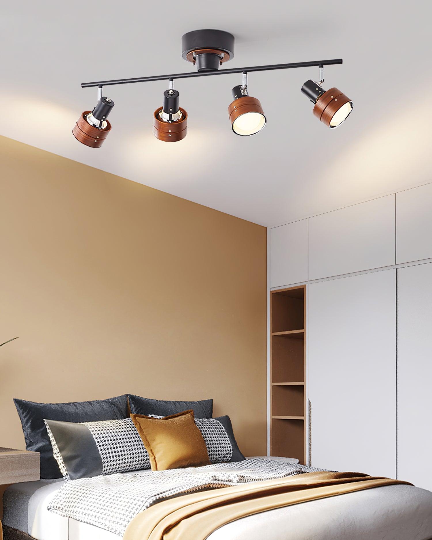 Daven Adjustable 4-Light Track Spotlight - Letslighting