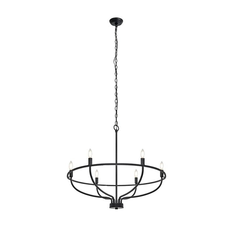 Aurelia Brass Gold Candelabra Chandelier - Blowlighting