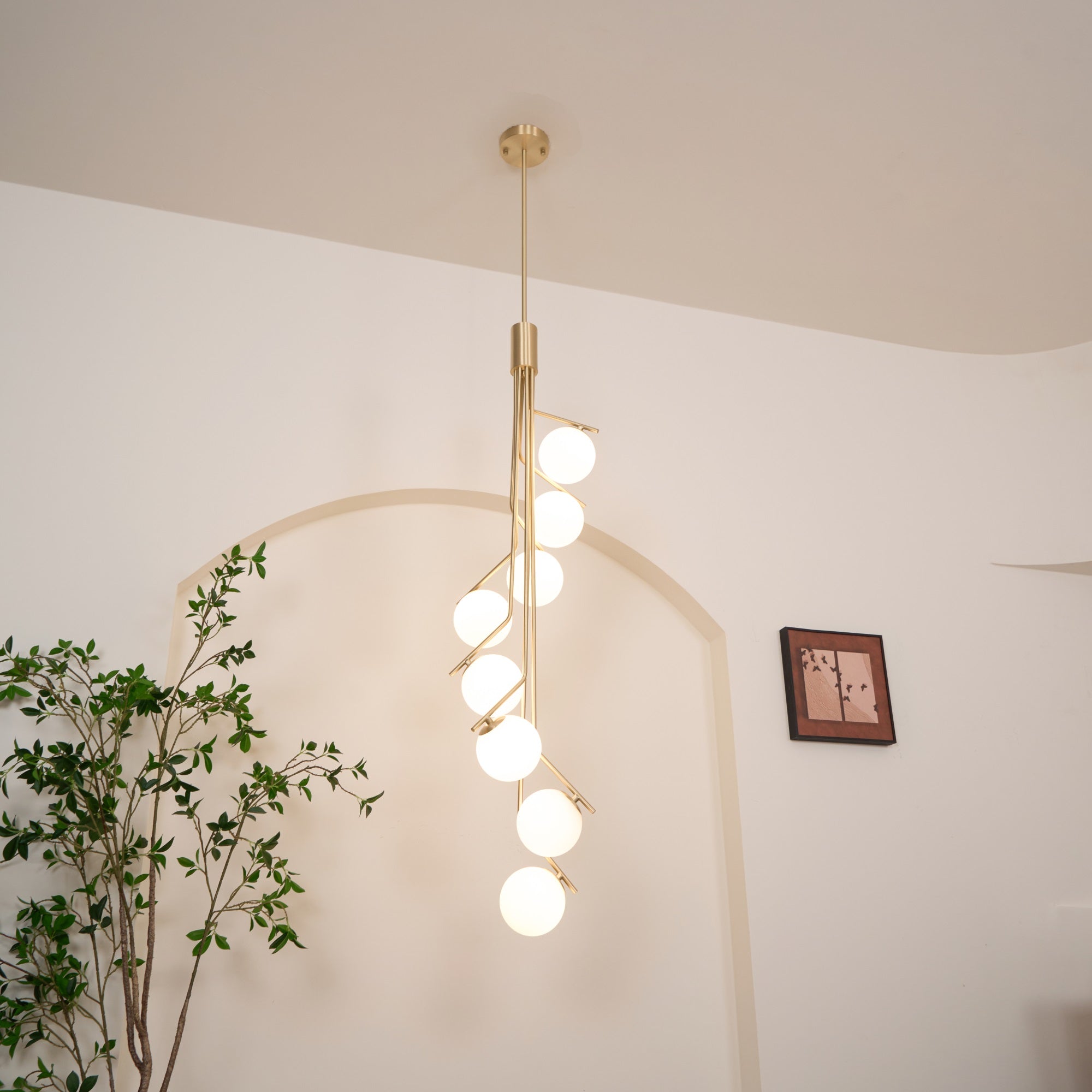 Hudson Branch Chandelier - Blowlighting