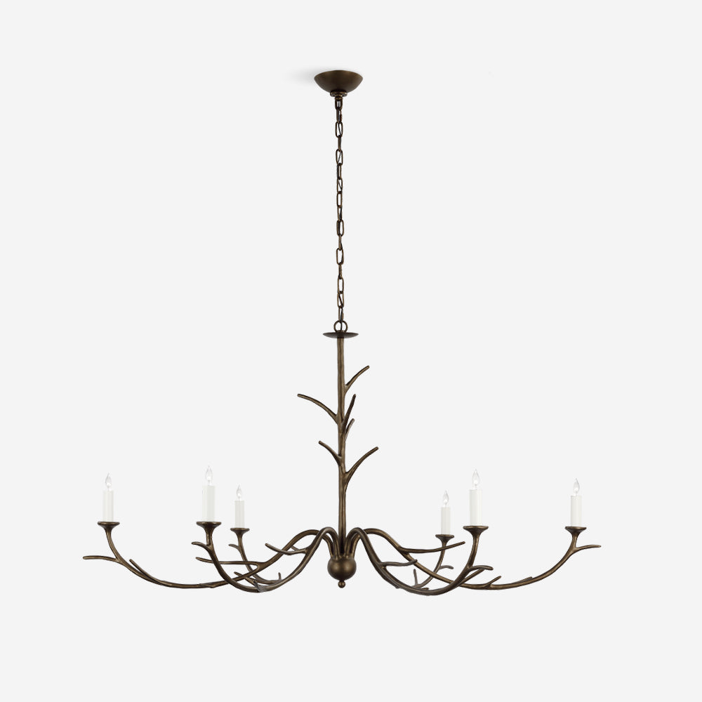 Iberia Chandelier Branch-Arm Serenity - Letslighting