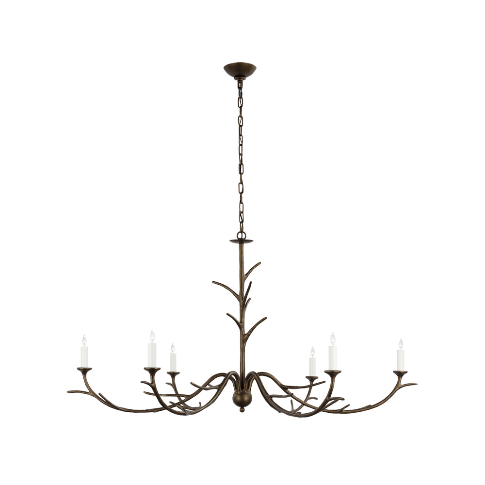Iberia Chandelier Branch-Arm Serenity - Letslighting