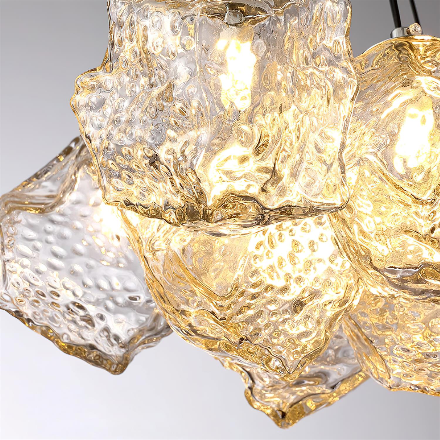 Pebine Clustered Glass Chandelier - Letslighting