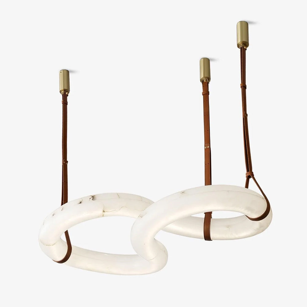Luste Alabaster Closed-loop Pendant Light Chandelier - Letslighting