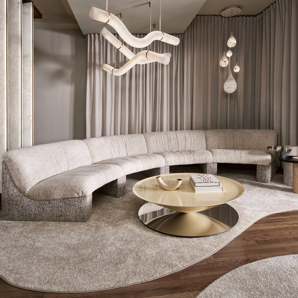 Luste Alabaster Closed-loop Pendant Light Chandelier - Letslighting