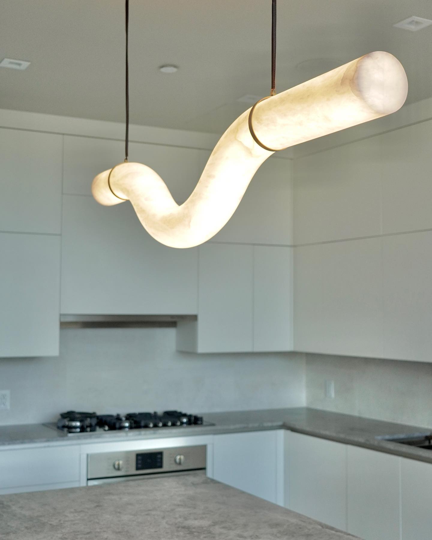 Luste Alabaster Closed-loop Pendant Light Chandelier - Letslighting