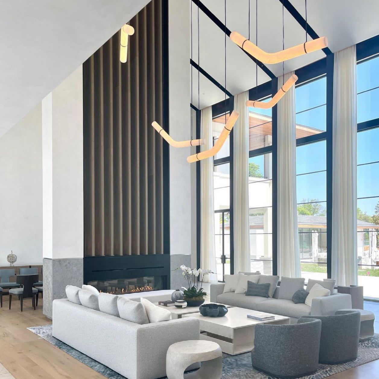 Luste Alabaster Closed-loop Pendant Light Chandelier - Letslighting