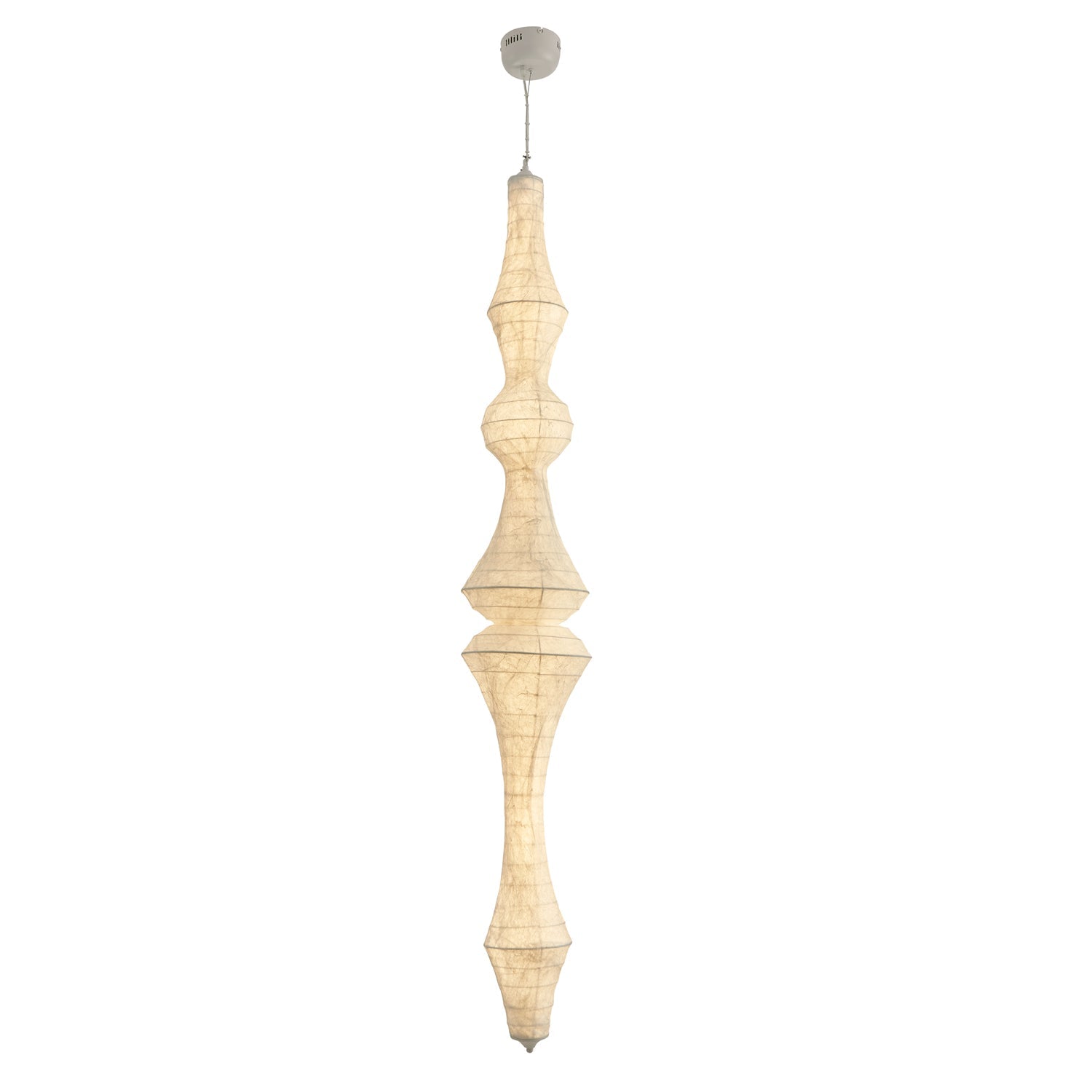 Zonoria Artisanal Silk Pendant Light - Blowlighting