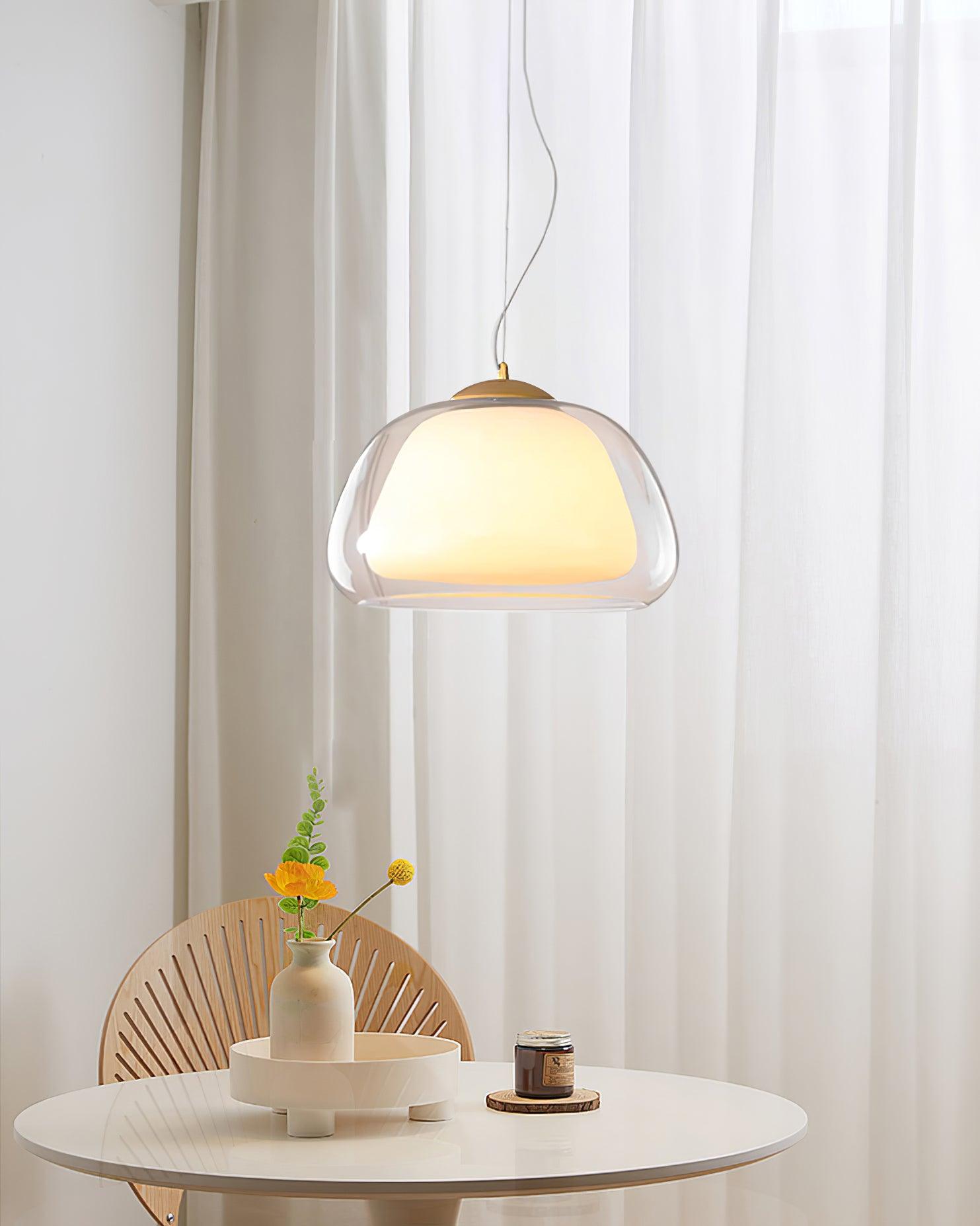 Elvo Glass Pendant Light - Letslighting