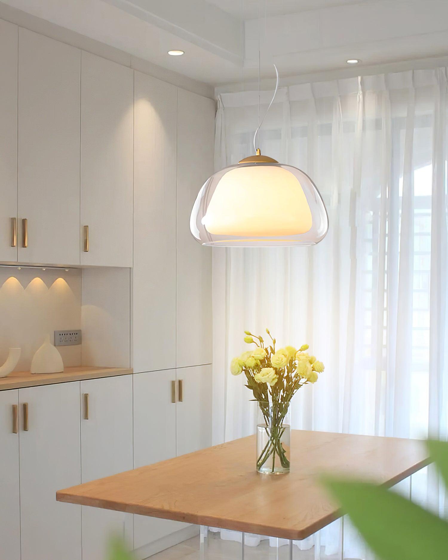 Elvo Glass Pendant Light - Letslighting