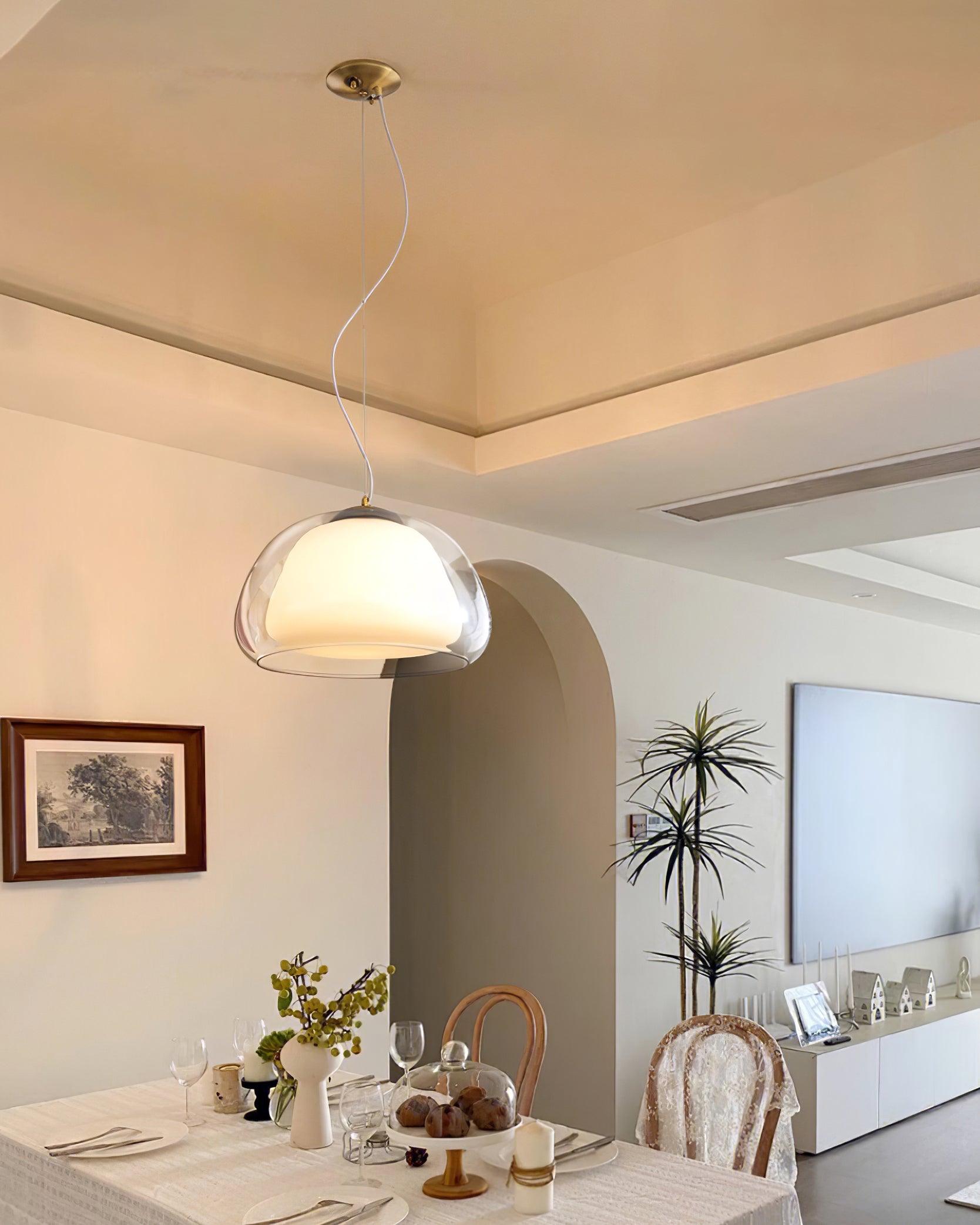 Elvo Glass Pendant Light - Letslighting