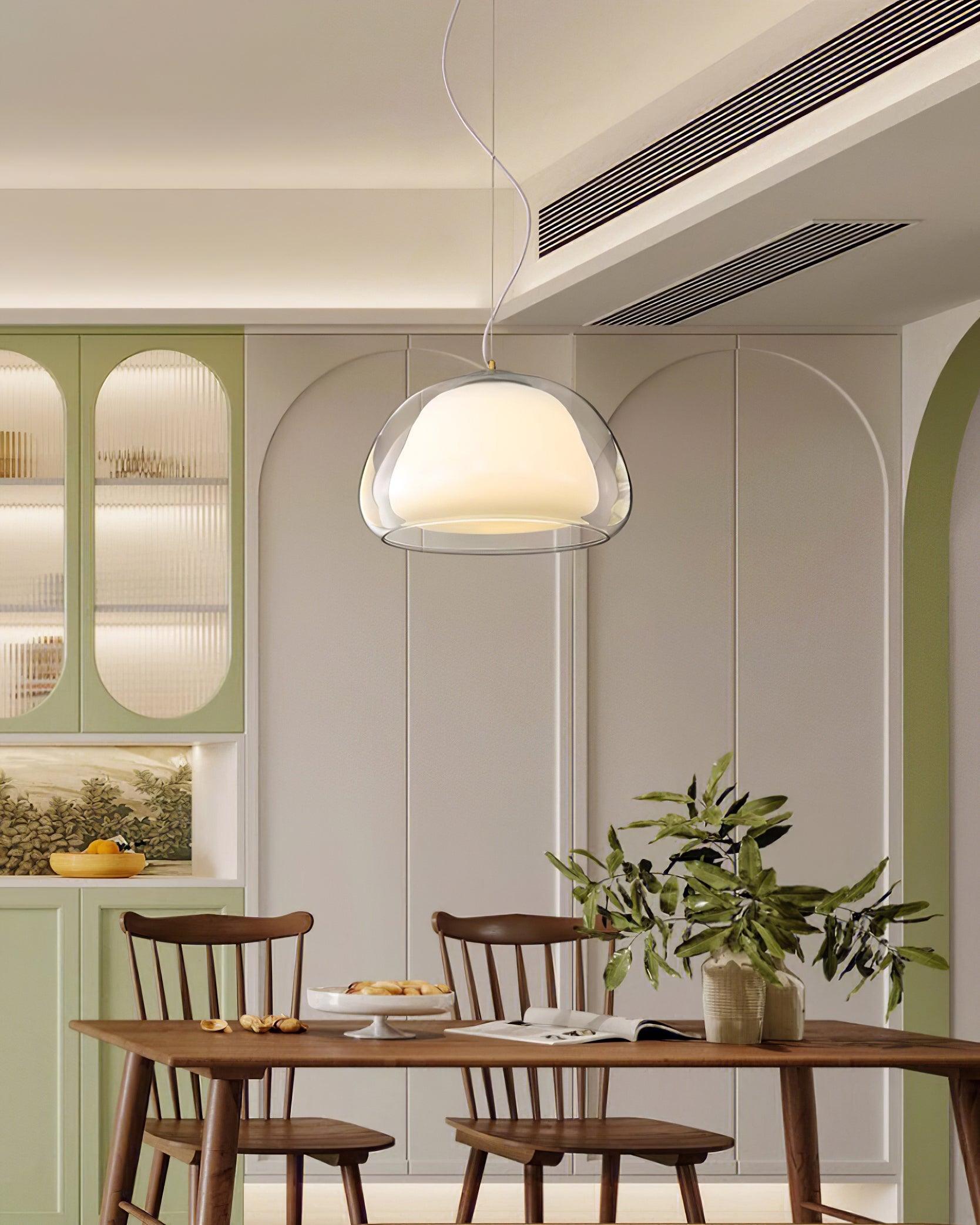 Elvo Glass Pendant Light - Letslighting