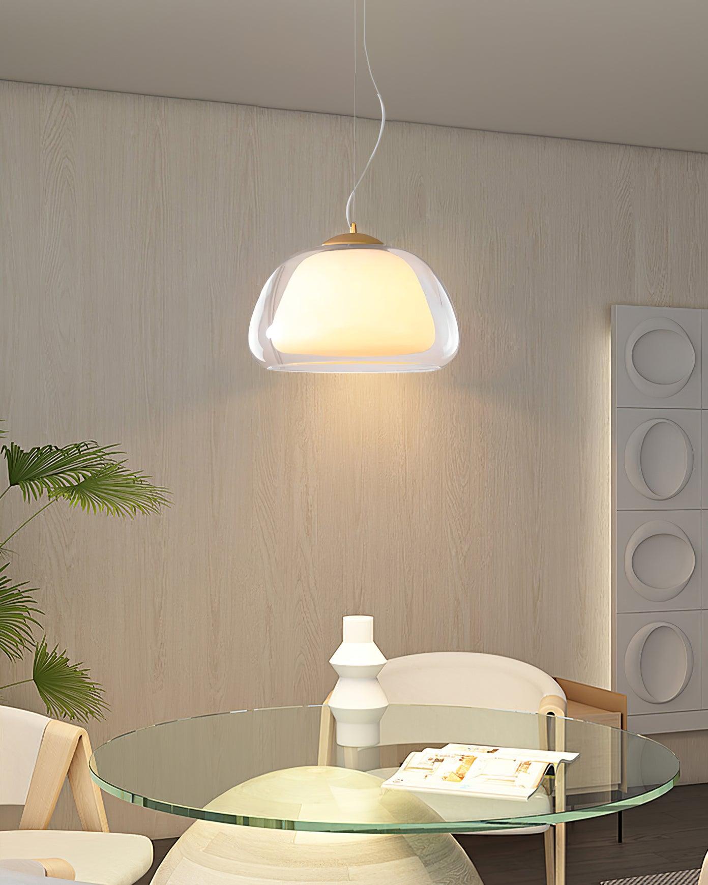 Elvo Glass Pendant Light - Letslighting