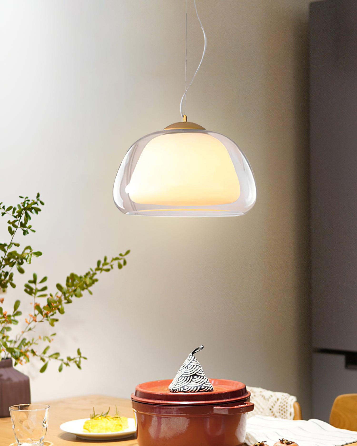 Elvo Glass Pendant Light - Letslighting