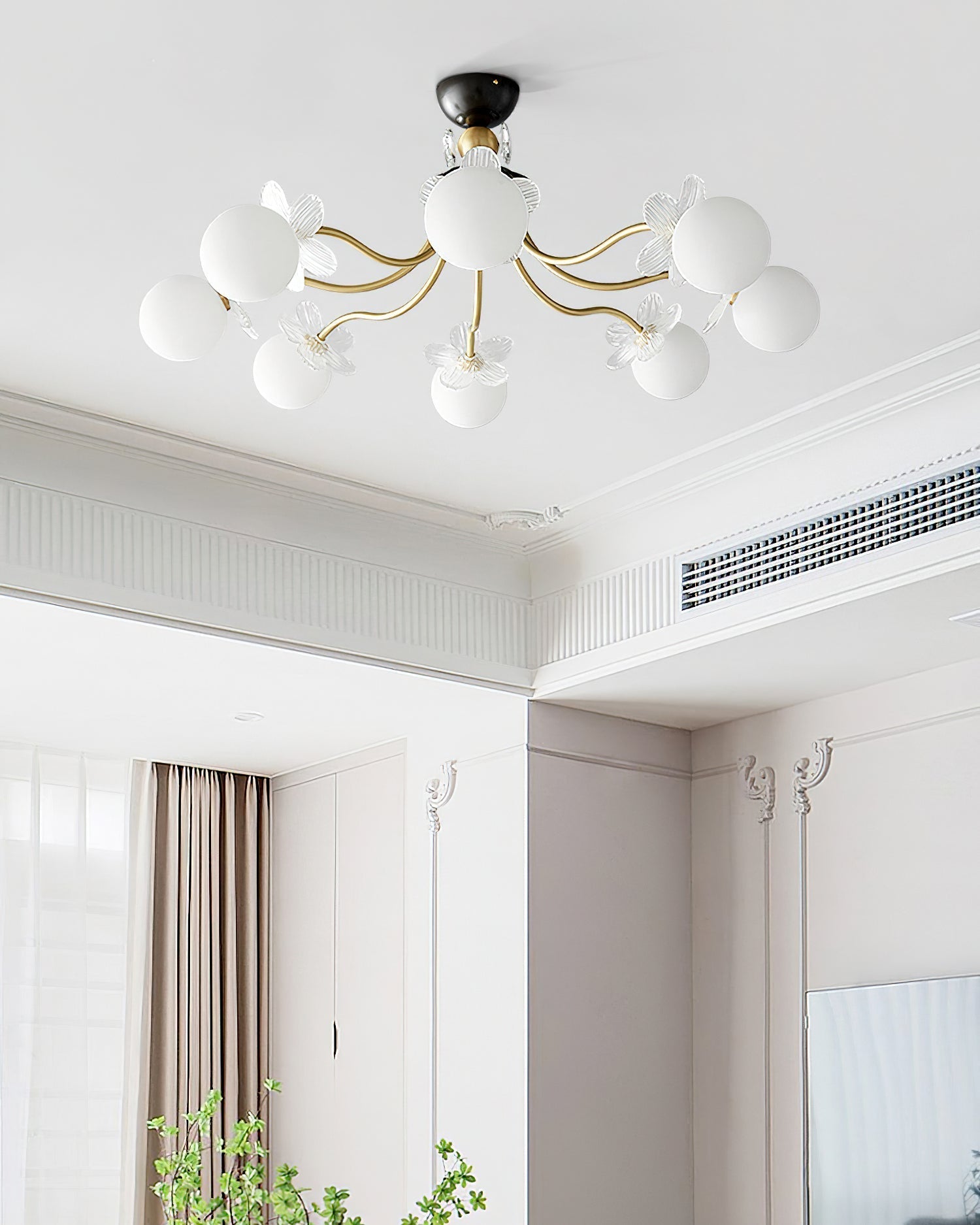 Blossom Flower Glass Chandelier - Blowlighting