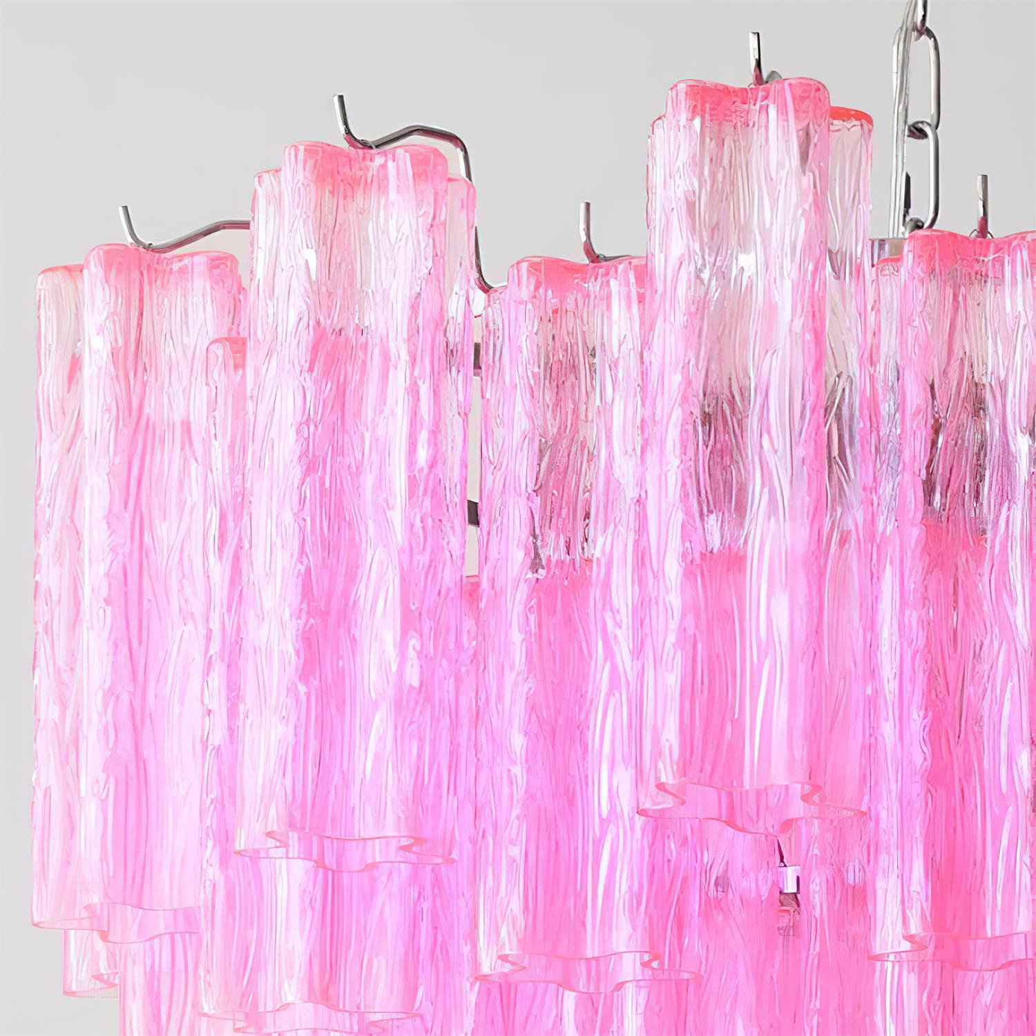 Kamenicky Chandelier Cascading Glass Tiers - Letslighting