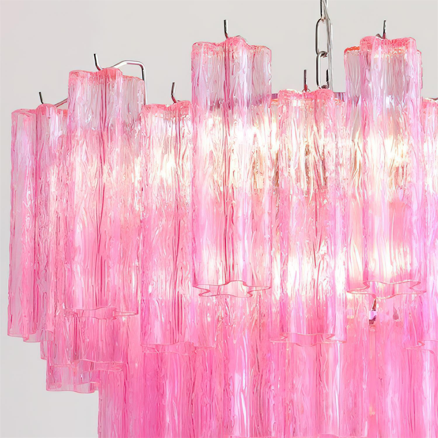 Kamenicky Chandelier Cascading Glass Tiers - Letslighting