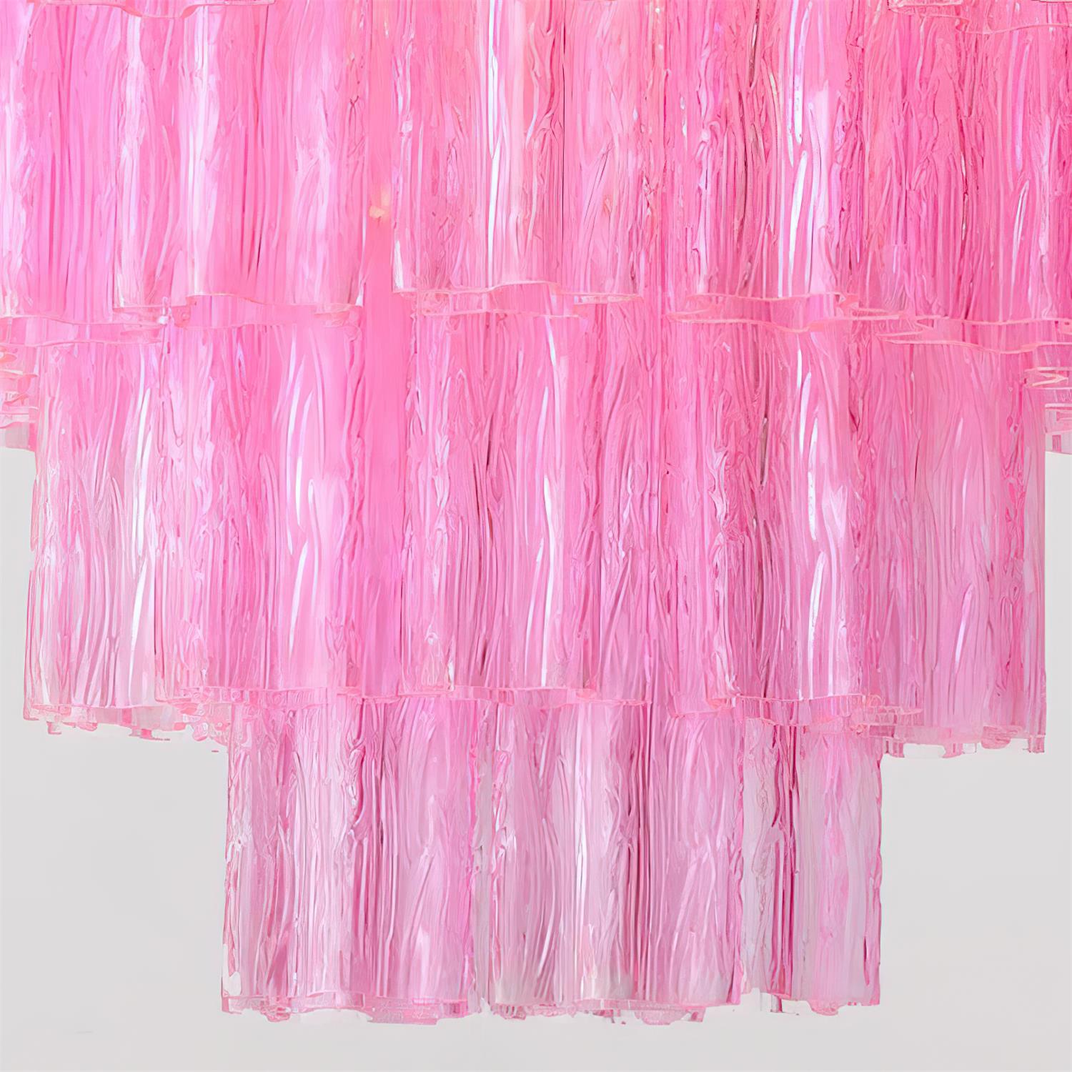 Kamenicky Chandelier Cascading Glass Tiers - Letslighting