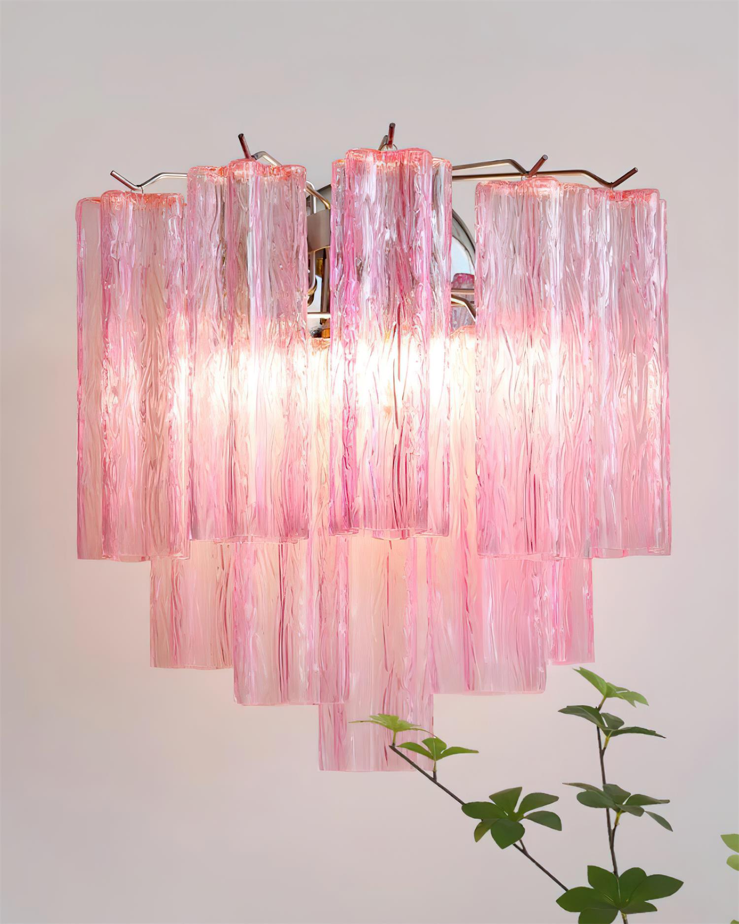 Kamenicky Wall Lamp Cascading Glass Tubes - Letslighting