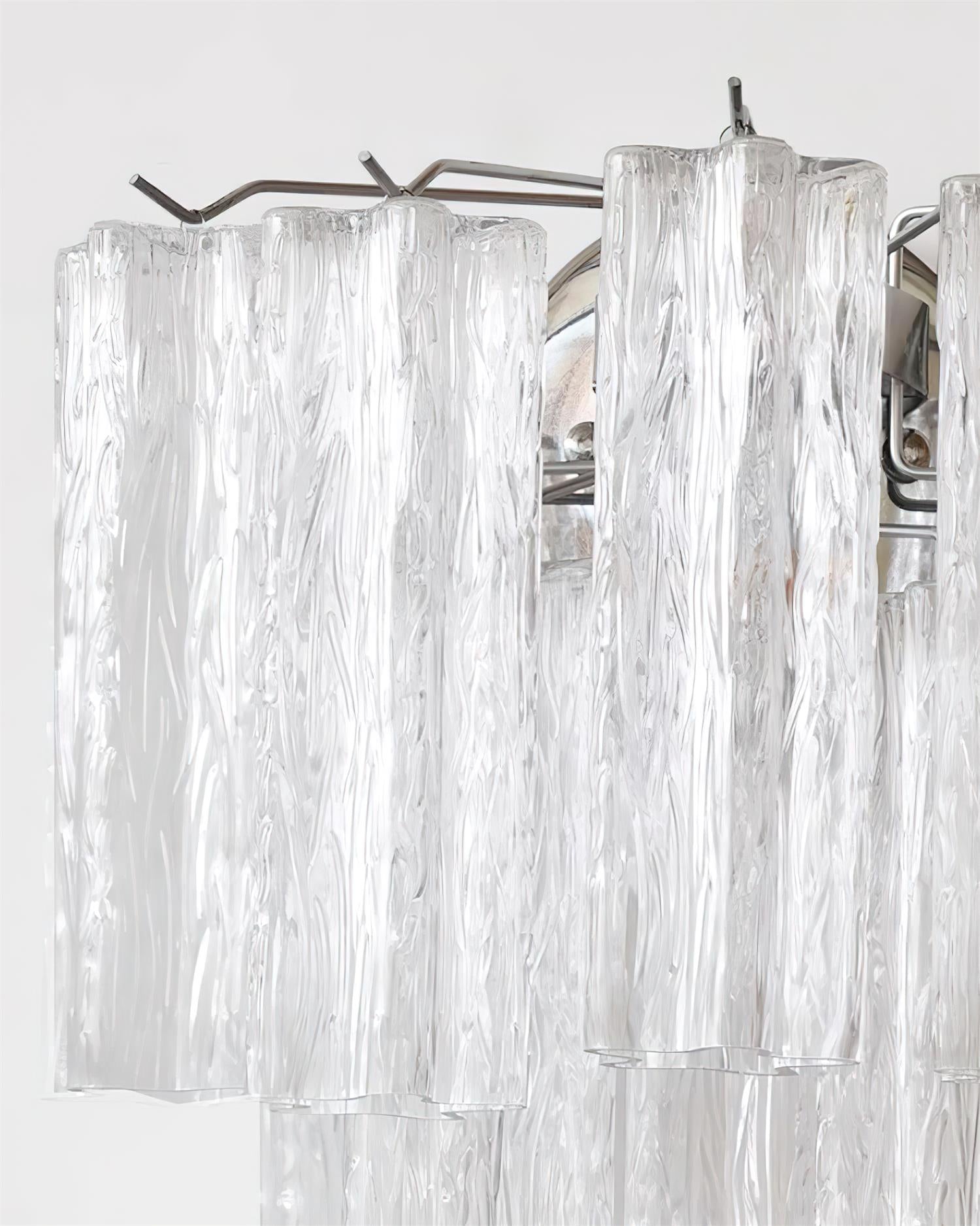 Kamenicky Wall Lamp Cascading Glass Tubes - Letslighting