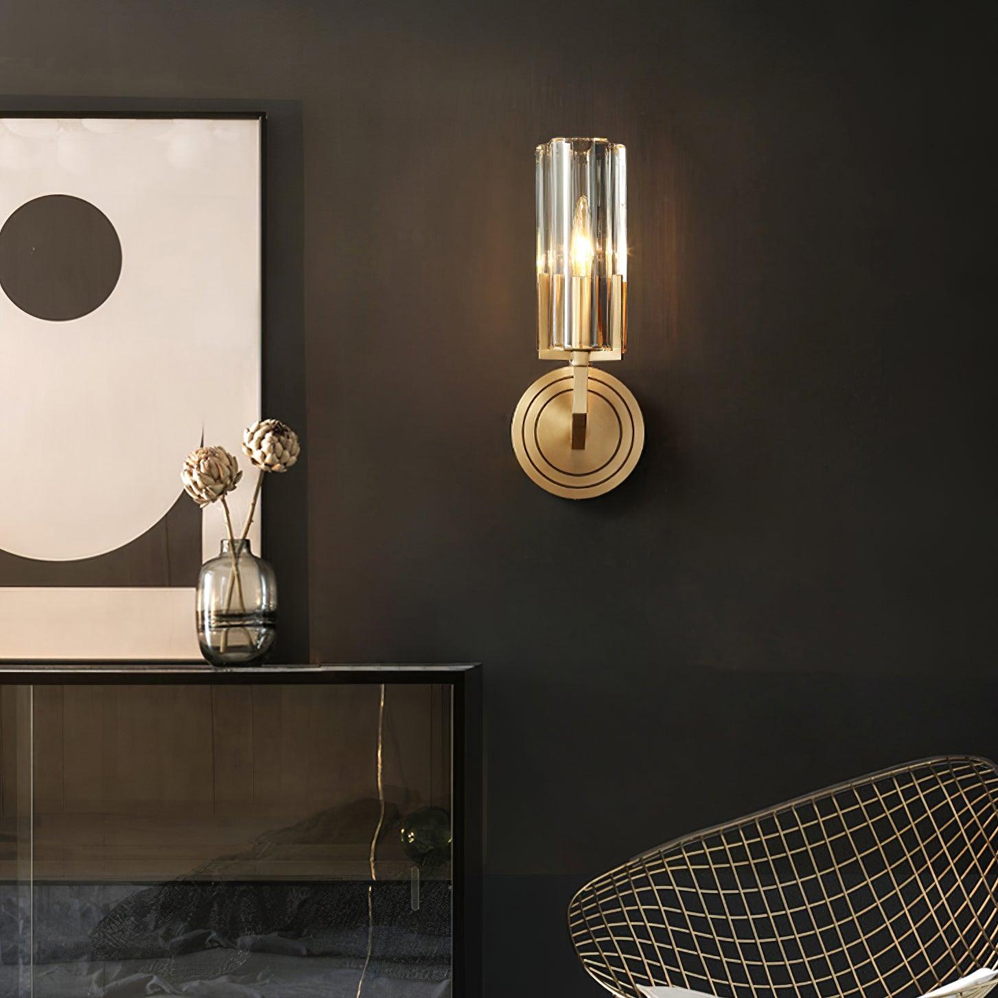 Kayla Brass Wall Lamp - Blowlighting