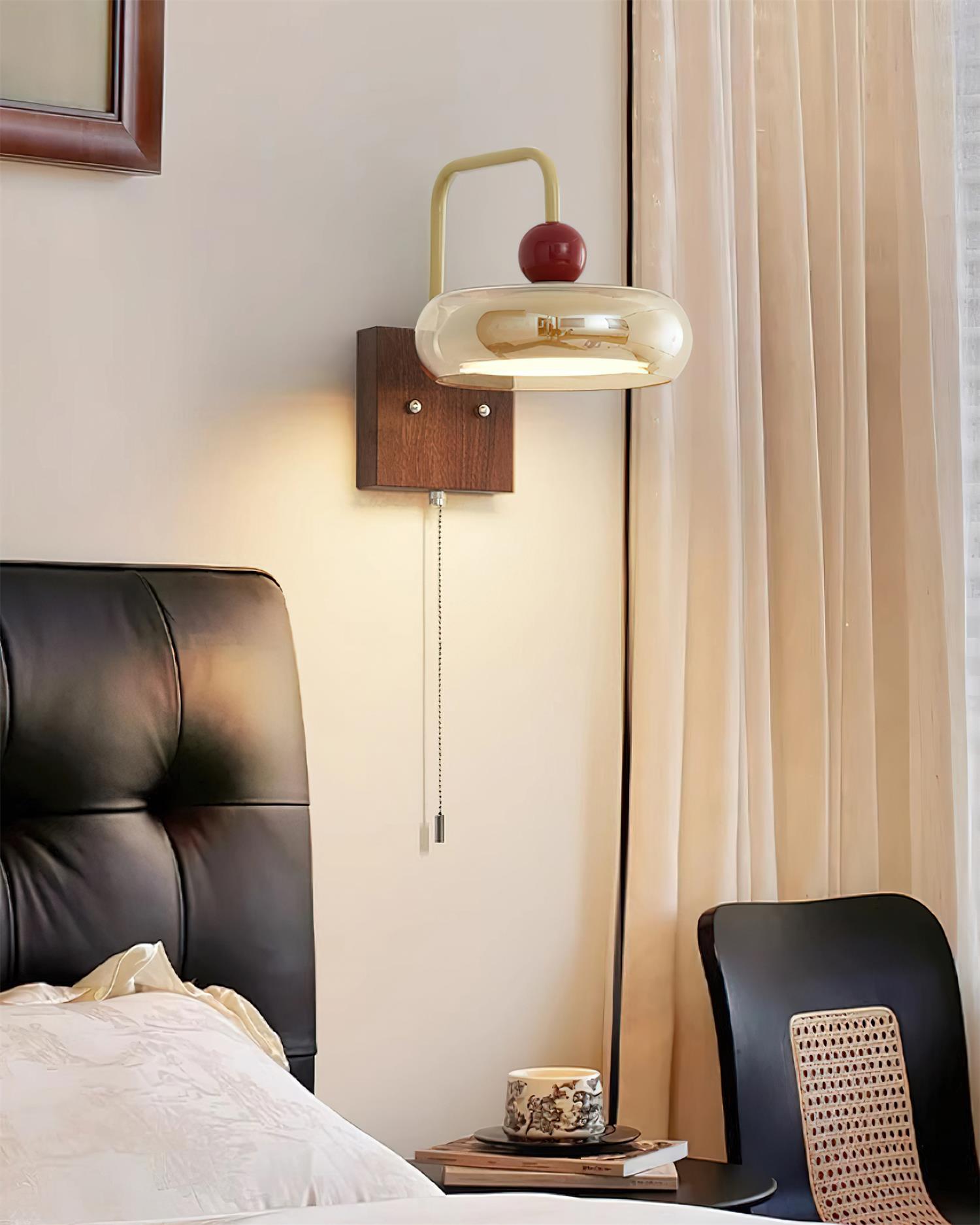 Eplio Retro & Glass Wall Lamp - Letslighting