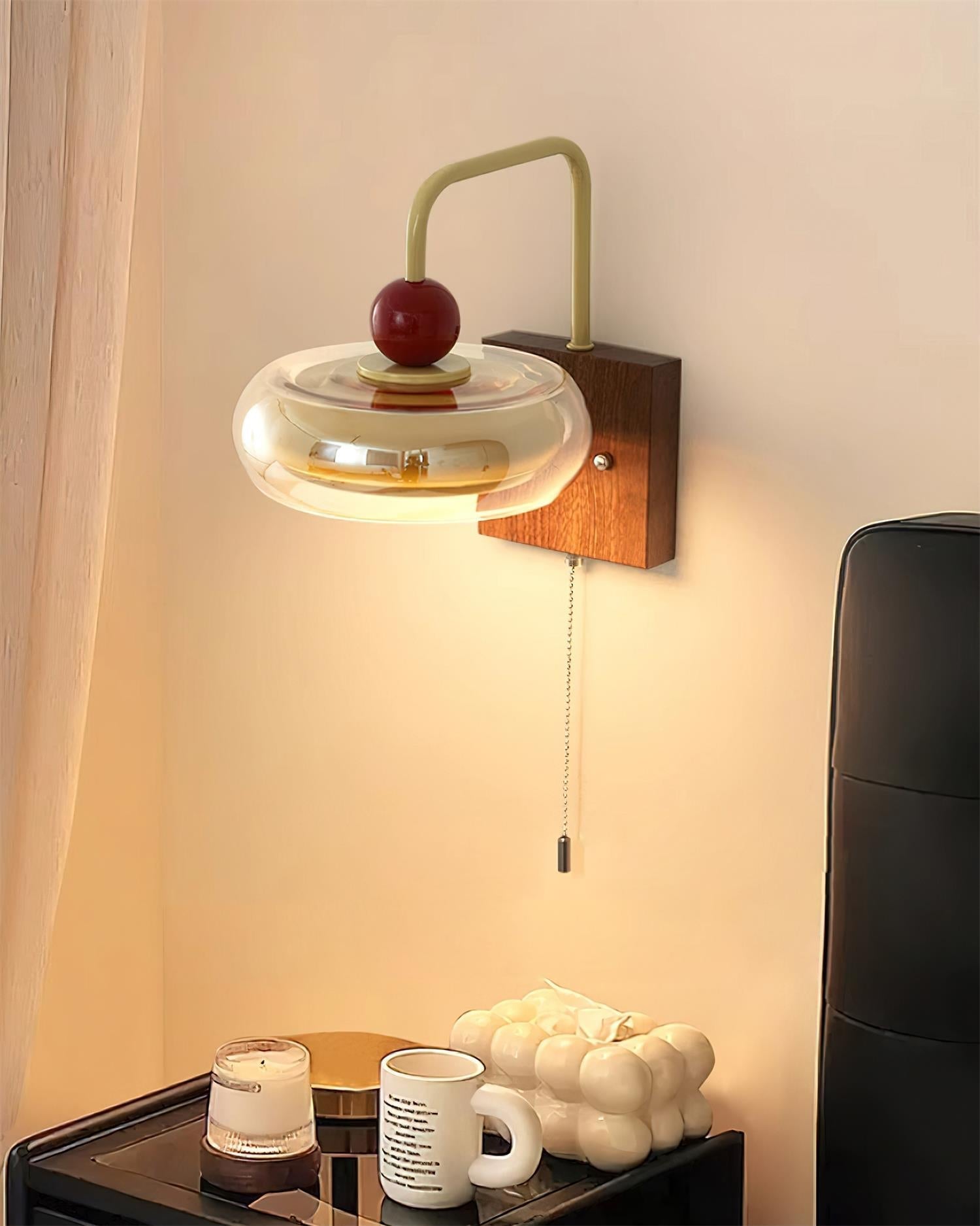 Eplio Retro & Glass Wall Lamp - Letslighting
