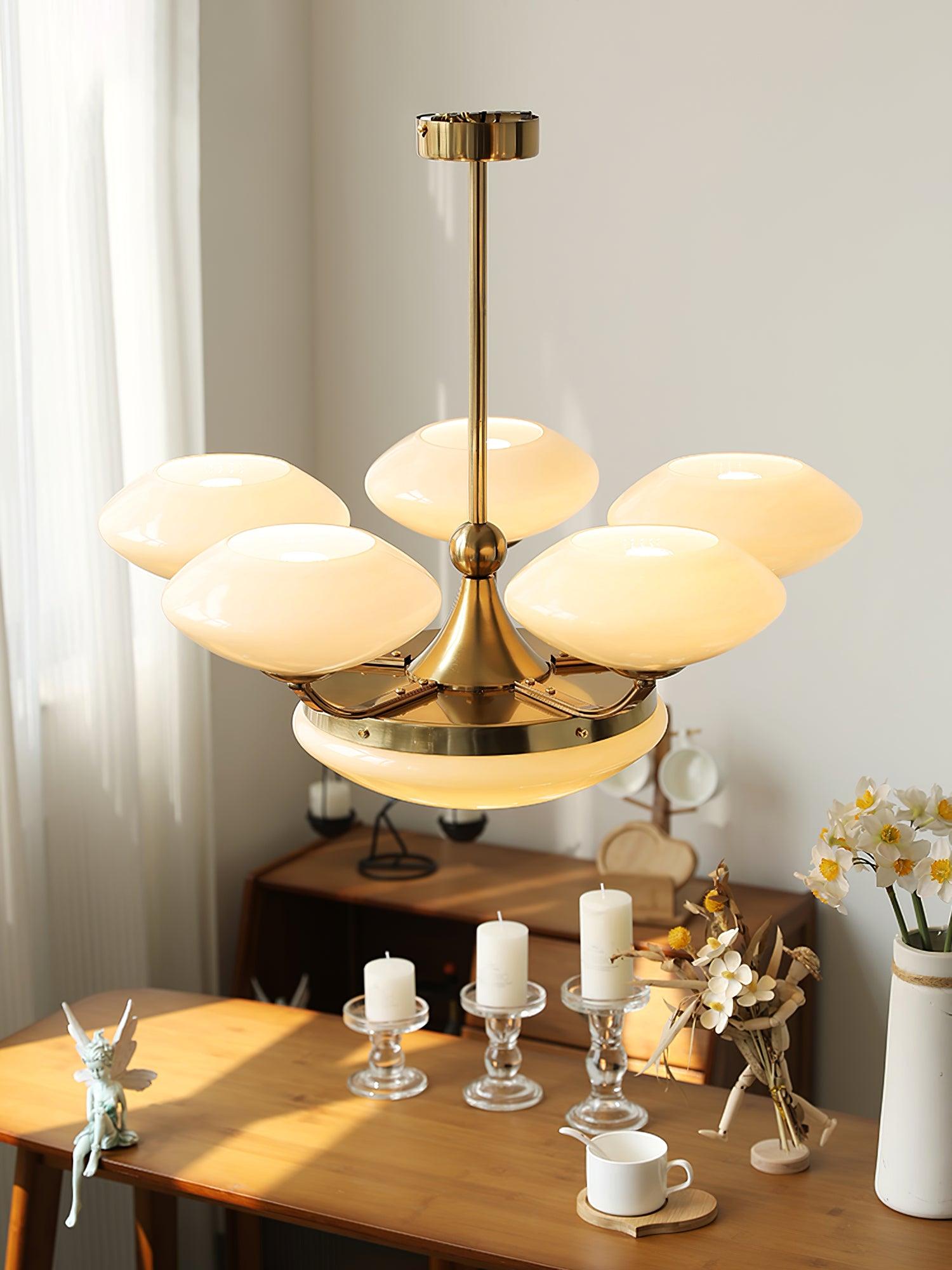 Keston Chandelier - Blowlighting
