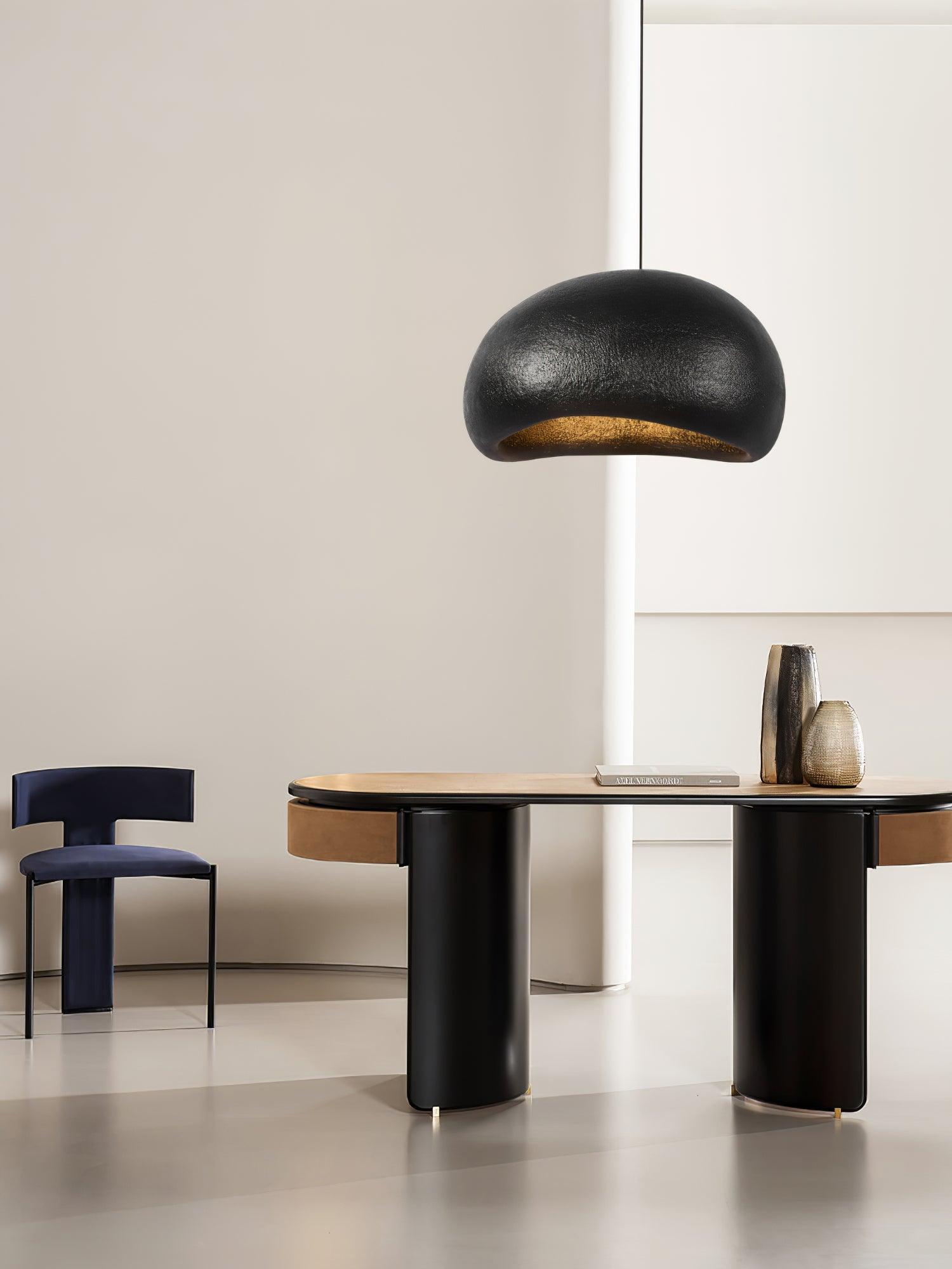 Pendant Lamp Pebble Inspired Organic Form Soft Glow Modern Artistic - Letslighting