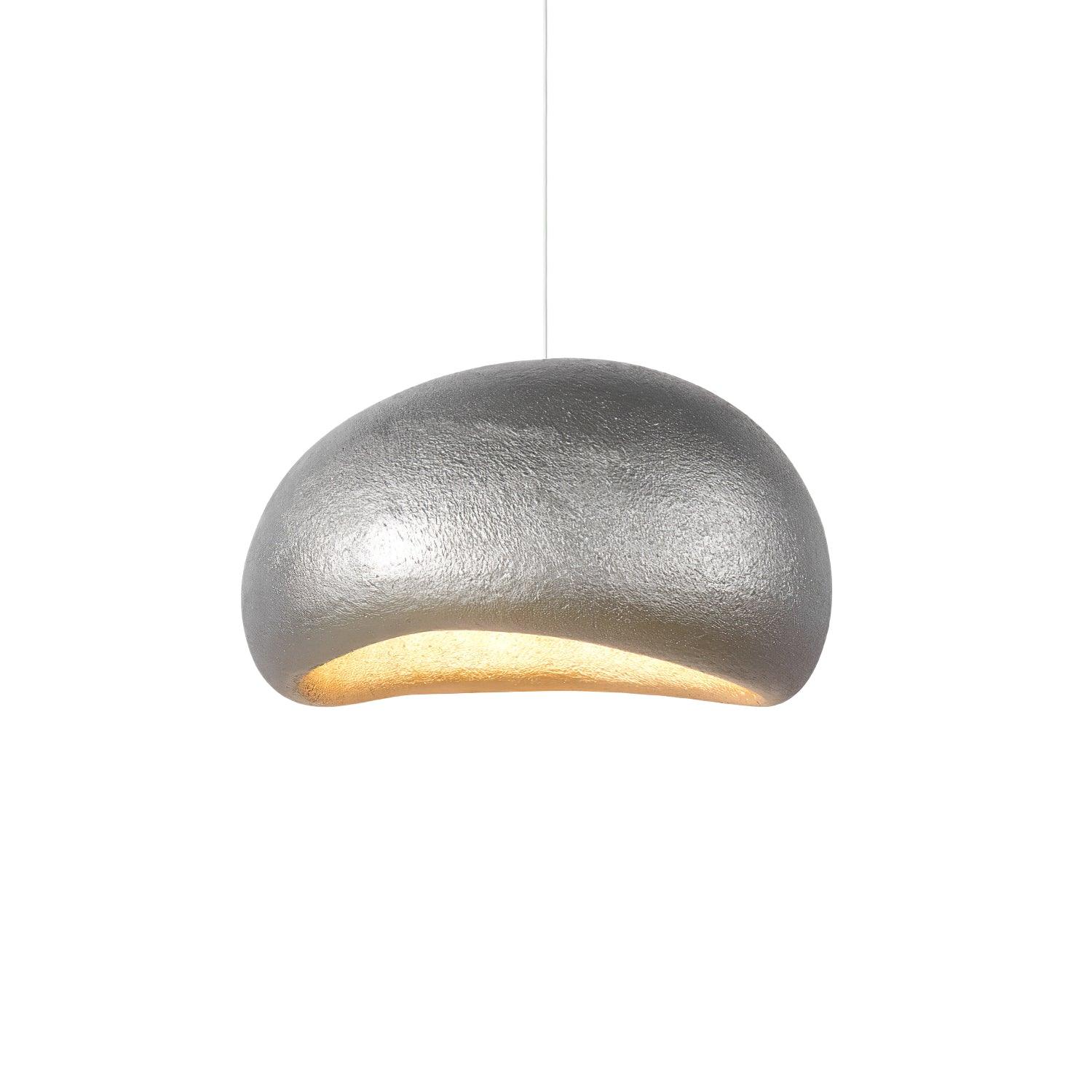 Pendant Lamp Pebble Inspired Organic Form Soft Glow Modern Artistic - Letslighting