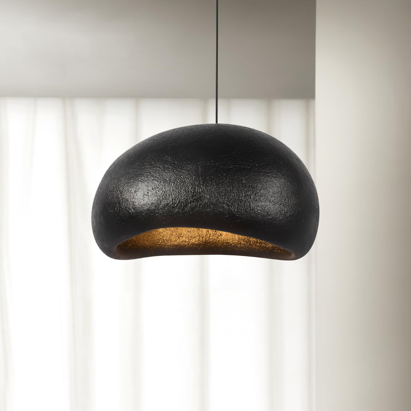 Pendant Lamp Pebble Inspired Organic Form Soft Glow Modern Artistic - Letslighting