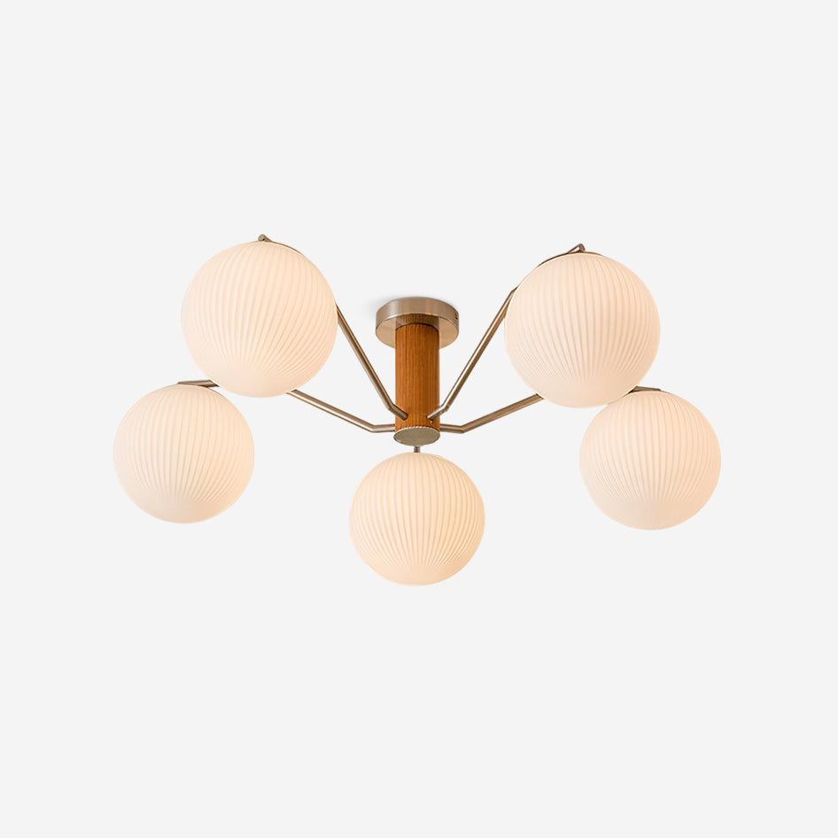 Ceiling Light LED/Incandescent Globe Flush Mount for Living Room - Letslighting
