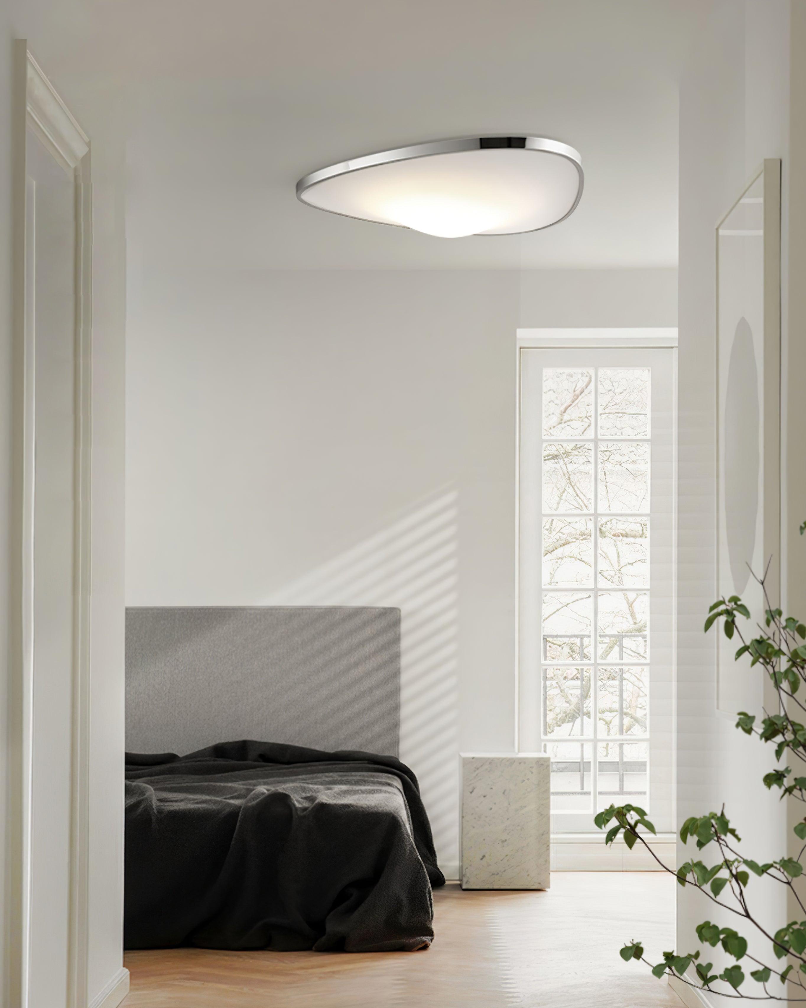 Kuzco Ceiling Lamp Curved LED Panel Modern Living Room - Letslighting