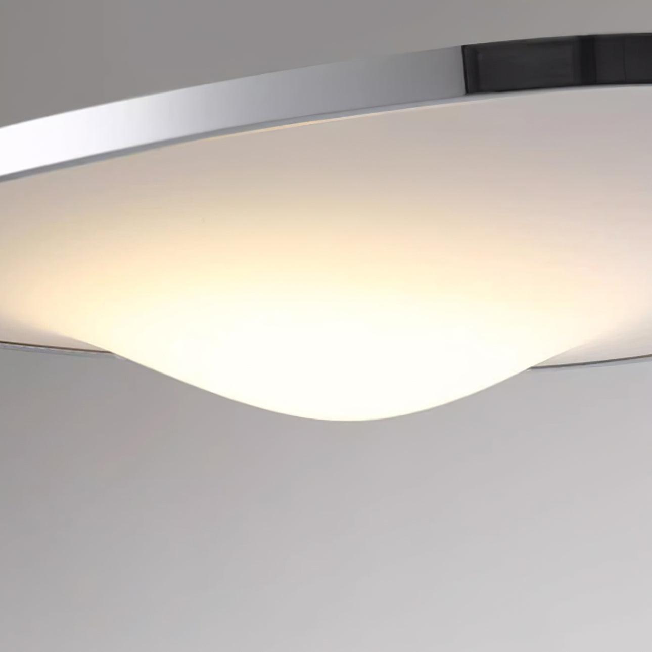 Kuzco Ceiling Lamp Curved LED Panel Modern Living Room - Letslighting