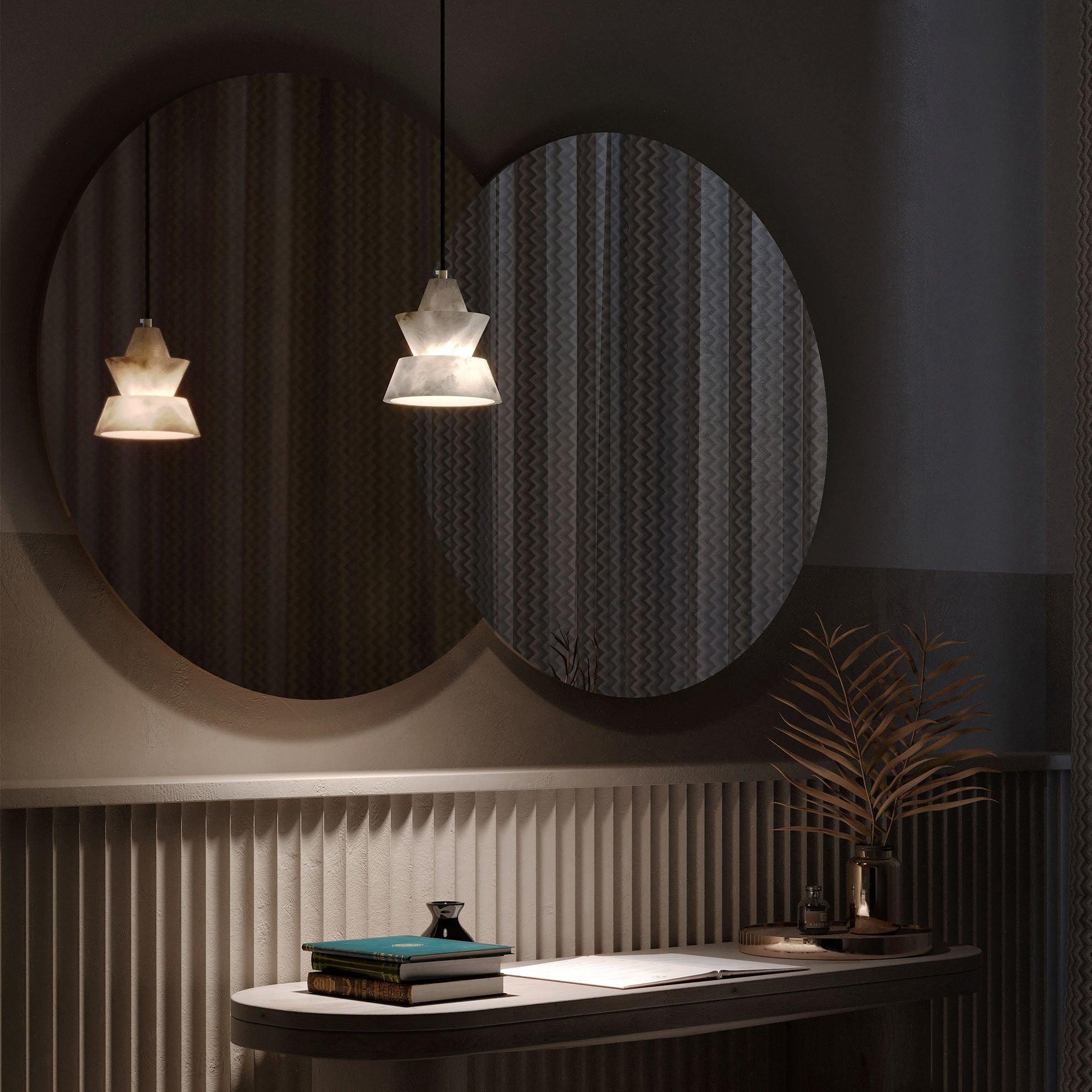 Strata Alabaster Pendant Light - Letslighting