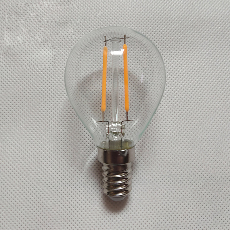Ivinan Glass LED Light Bulb E12 or E14 4W Accessories - Lamp Copper