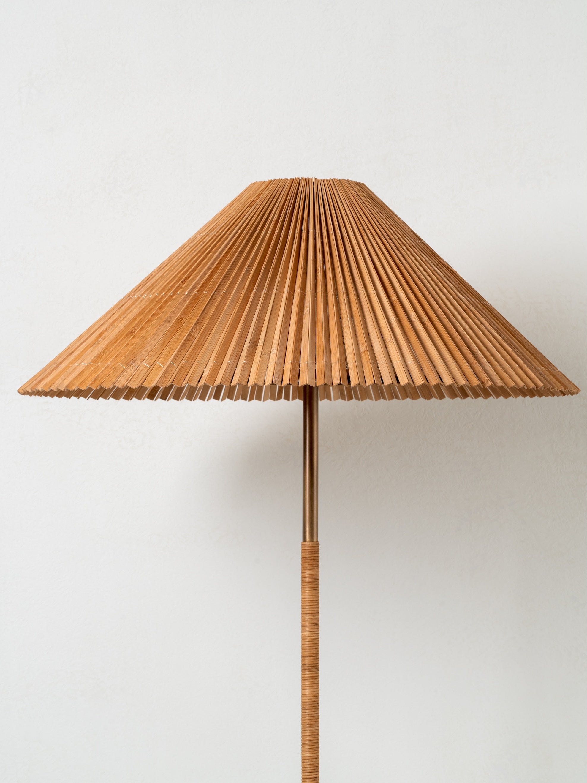 Parker Lampadaire Minimaliste en Bambou