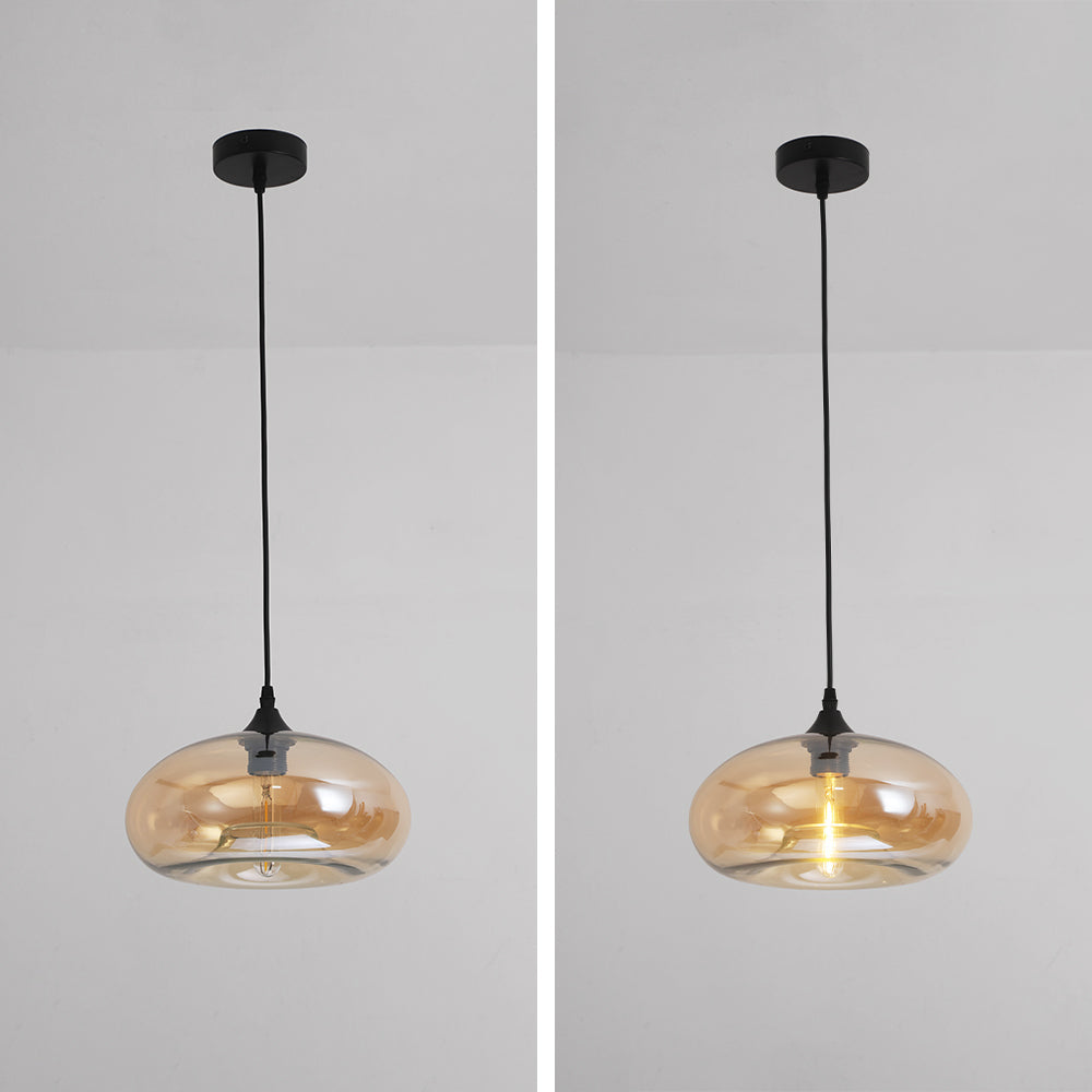 Valentina Lampes Suspendues en Verre Modernes Nordiques Chambre à Coucher