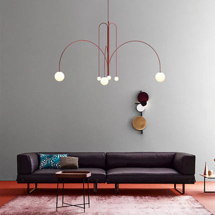 Lustra Chandelier Globe Moderne