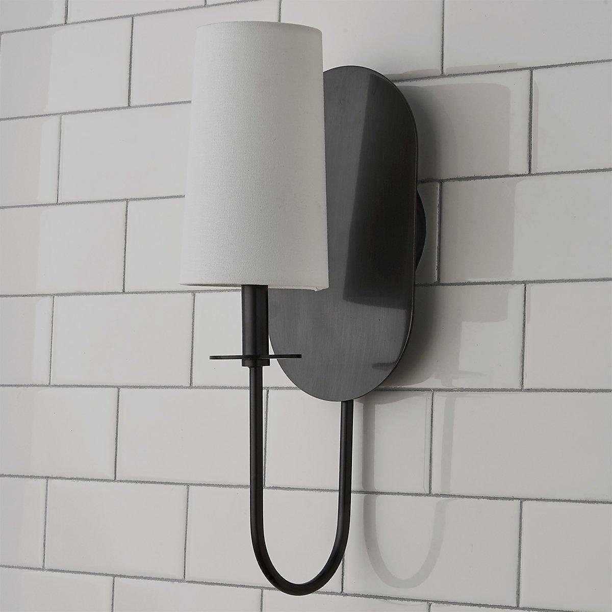 Voloraris Premium Elegance Brass Fabric Wall Lamp - Lamp Copper