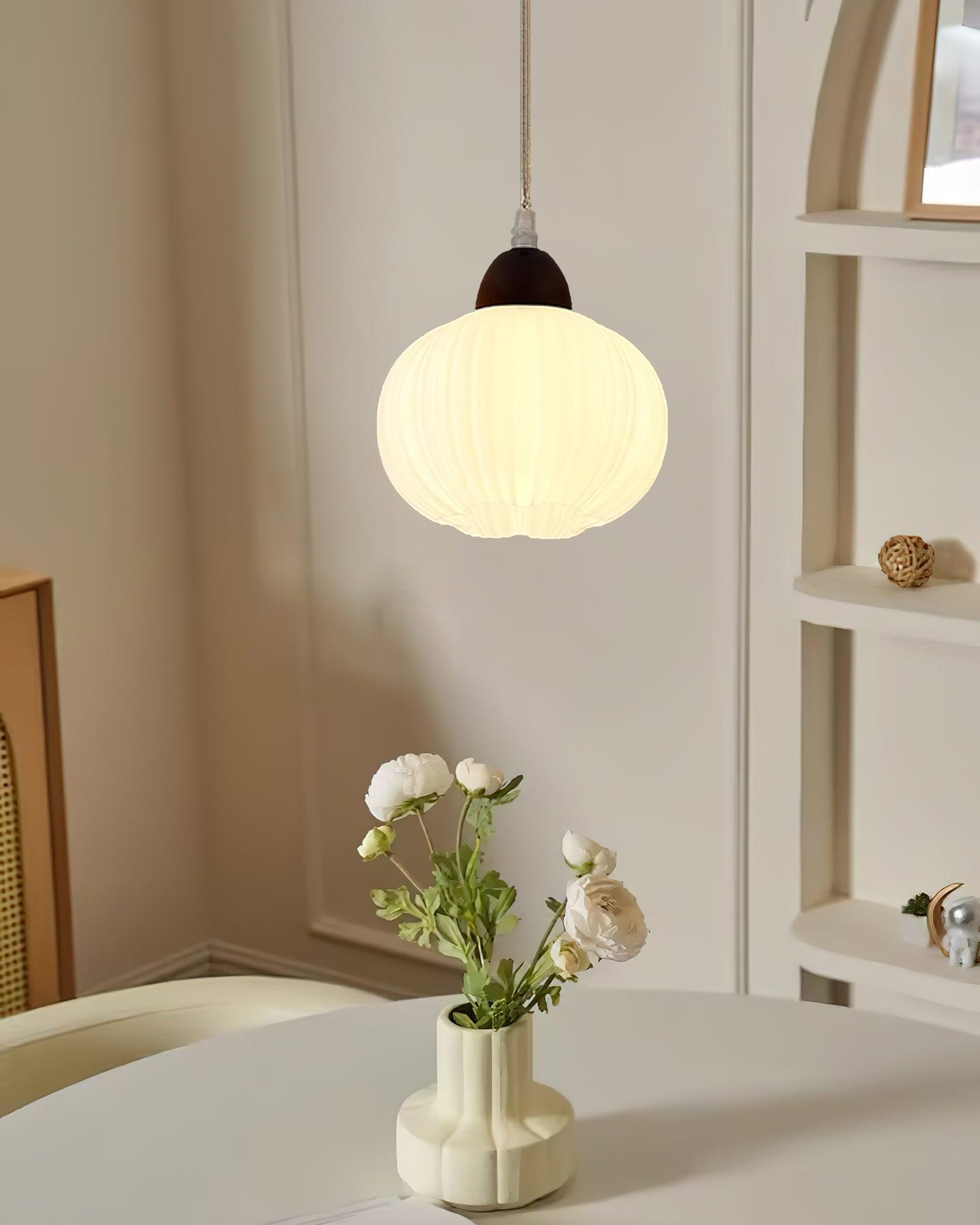 Large Flower Bag Pendant Lamp - Blowlighting