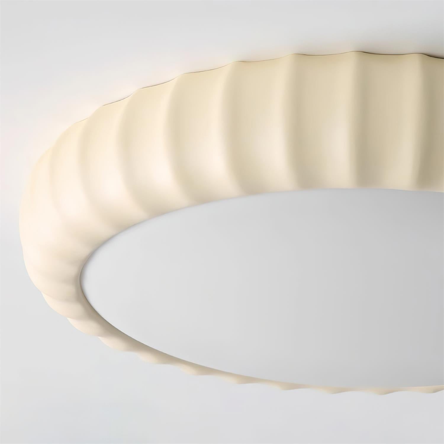 Ceiling Light Soft Green Resin Minimalist Flush Mount Modern - Letslighting