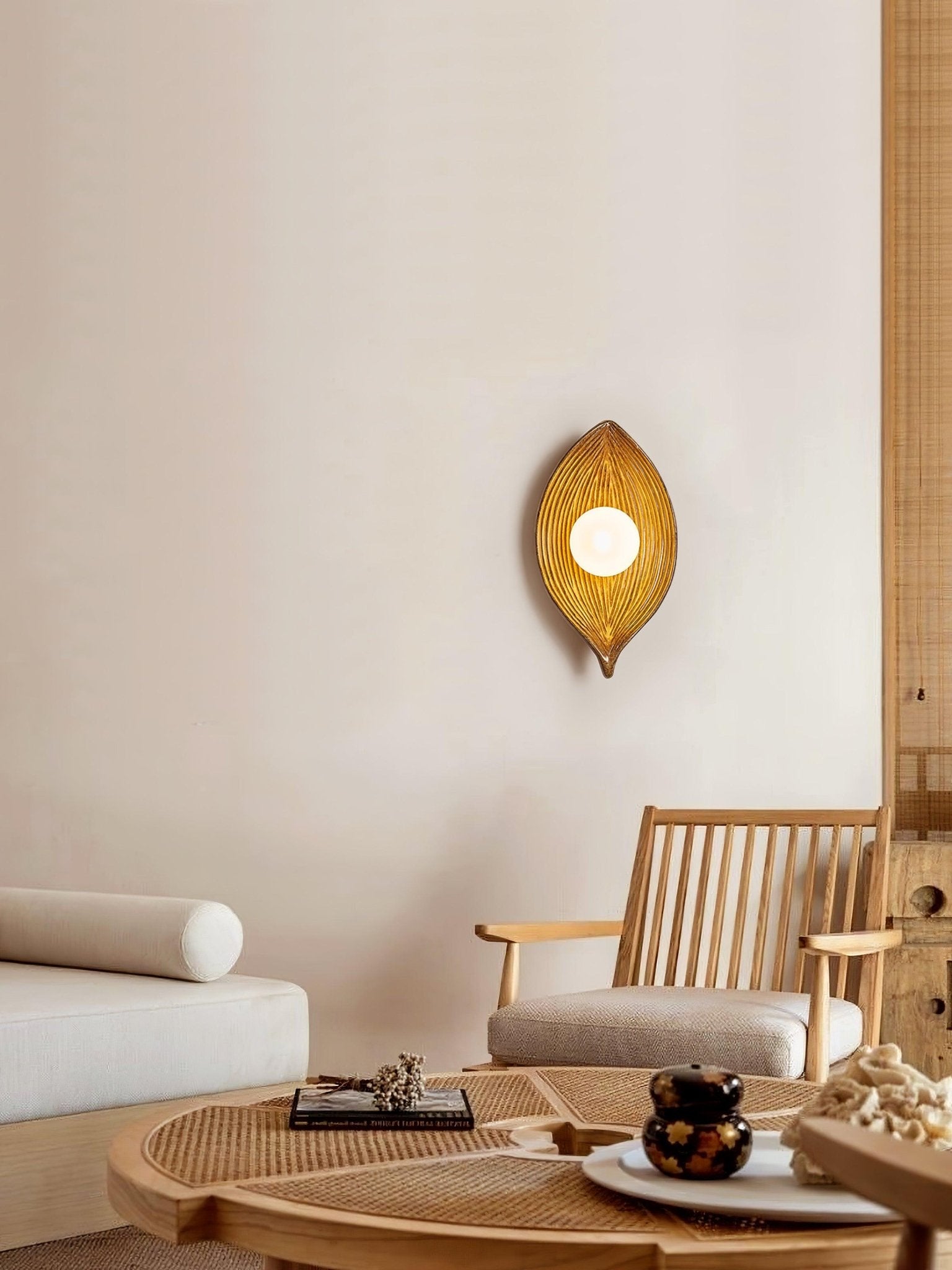 Leaf Canoe Wall Sconce - Blowlighting