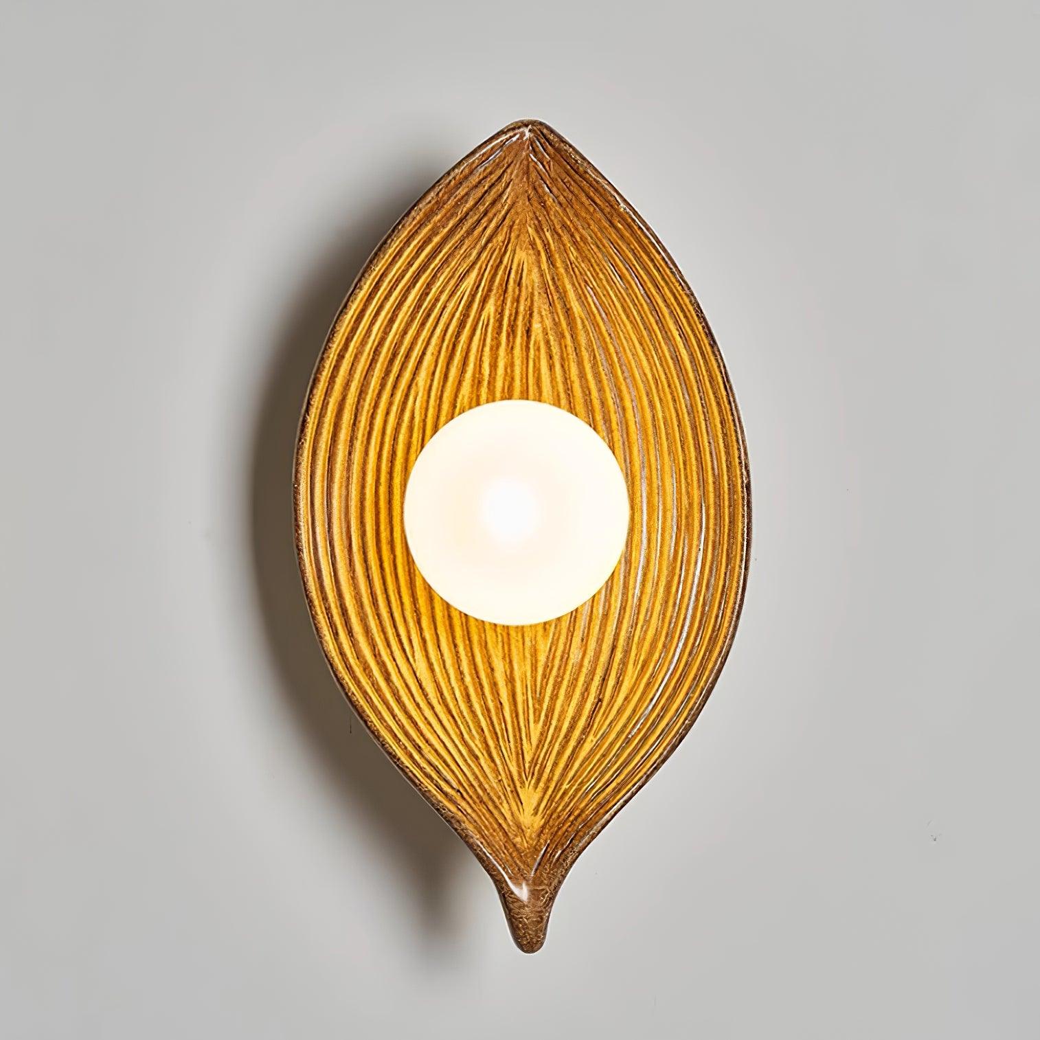 Leaves Wall Light Organic Texture - Letslighting
