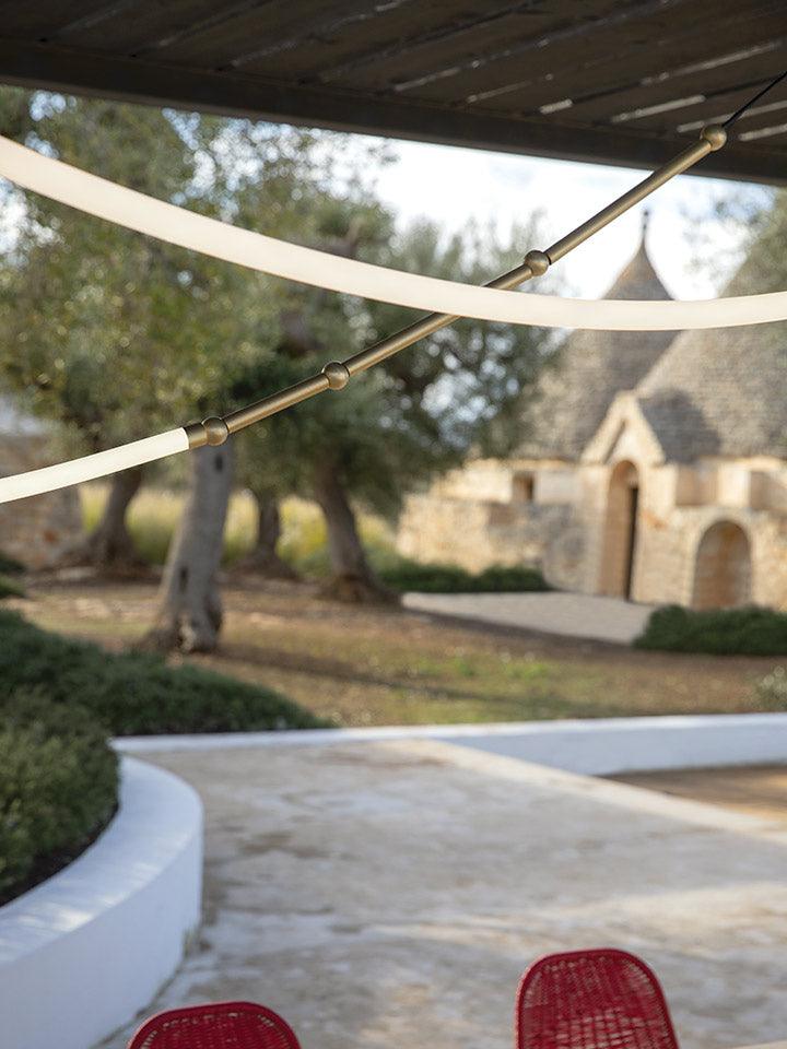 Lustra Chandelier Leda LED Flexible Modern Sculptural - Letslighting