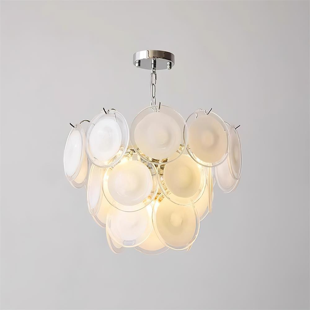 Lelaina Chandelier Hand-Blown Glass Cascade - Letslighting