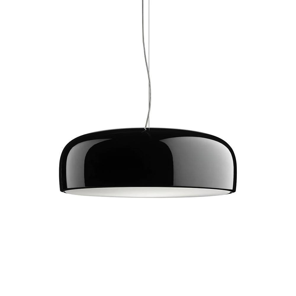 Letifly Pendant Lamp Glossy Black Dome - Letslighting